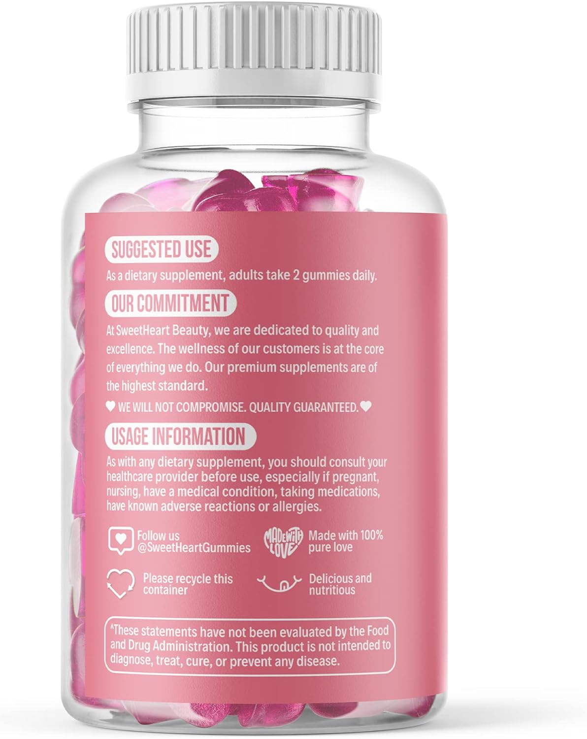 sweetheart-beauty-biotin-gummies---10000mcg-hair-skin-and-nails-supplement---vegan-non-gmo-chewables-for-faster-growth---60-count-3