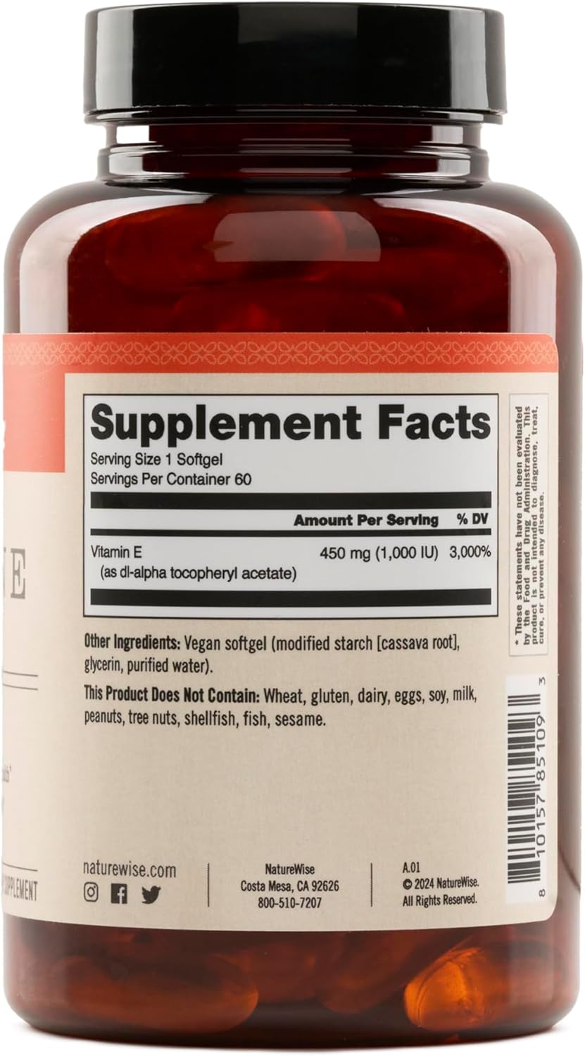 vegan-vitamin-e-softgels-1000-iu---gluten-free-antioxidant-supplement-for-skin-heart-eye-immune-health---non-gmo-60-day-supply---60-count-3