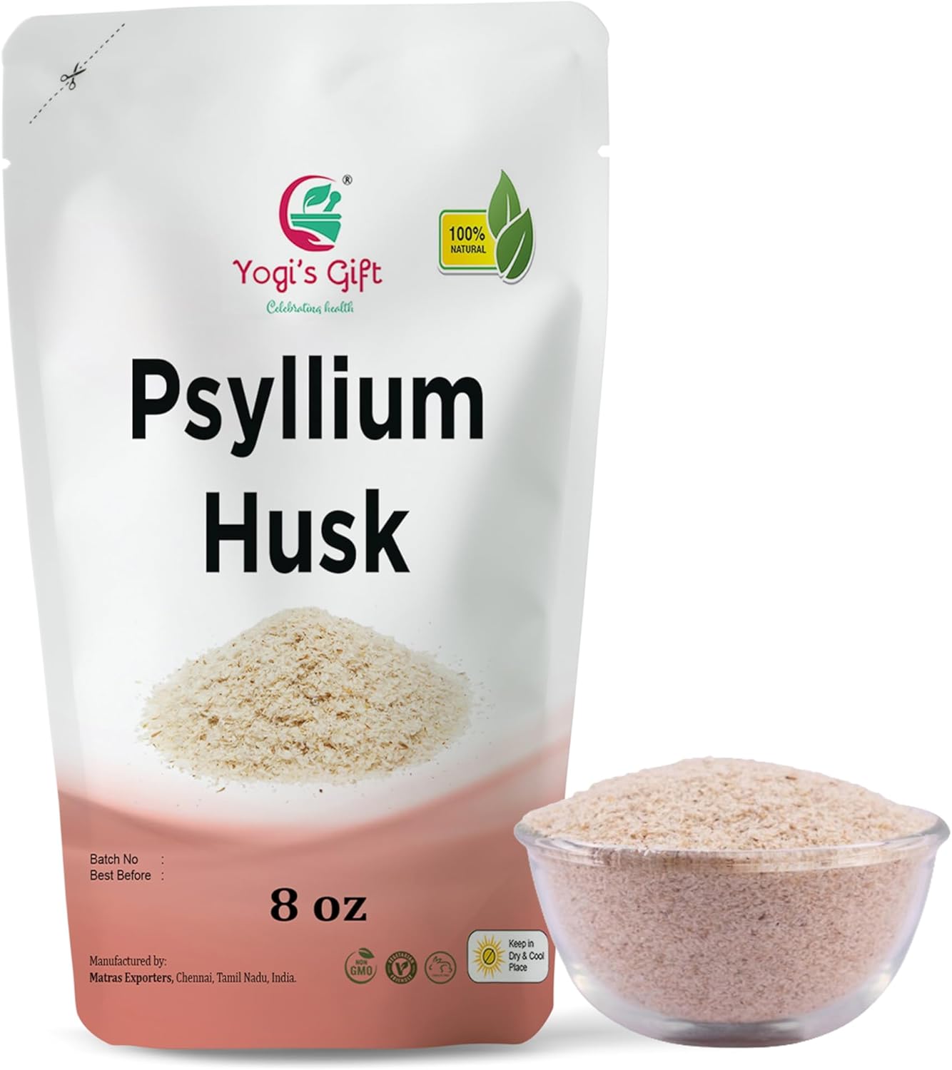 psyllium-husk-whole-8-oz---98-purity-soluble-fiber-supplement---keto-friendly-for-smoothies-cooking-baking---unflavored-fine-ground-100-natural-non-gmo-by-yogis-gift-1