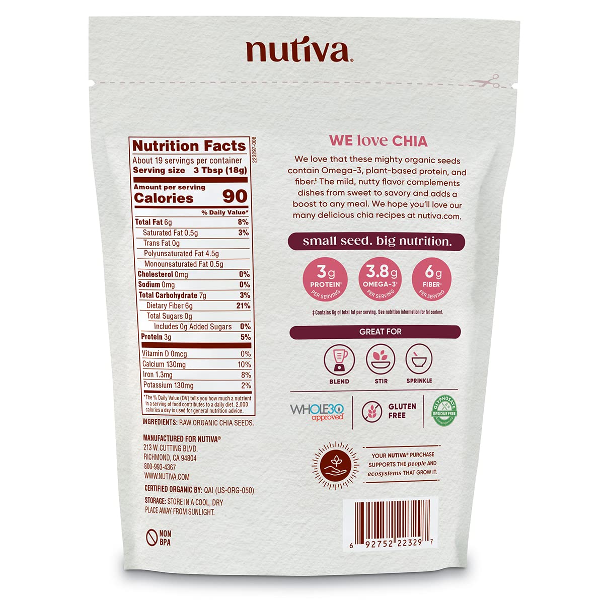 nutiva-organic-premium-raw-ground-chia-seeds---12oz-usda-organic-non-gmo-whole-30-approved-vegan---nutrient-dense-seeds-with-3g-protein-5g-fiber---ideal-for-salads-yogurt-smoothies-2
