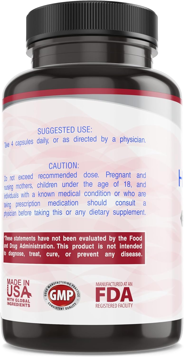 Red Yeast Rice & CoQ10 Supplement for Vascular Health & Blood Flow - 30 Servings (120 Veg Capsules) - Pure By Nature - Espot.com.au