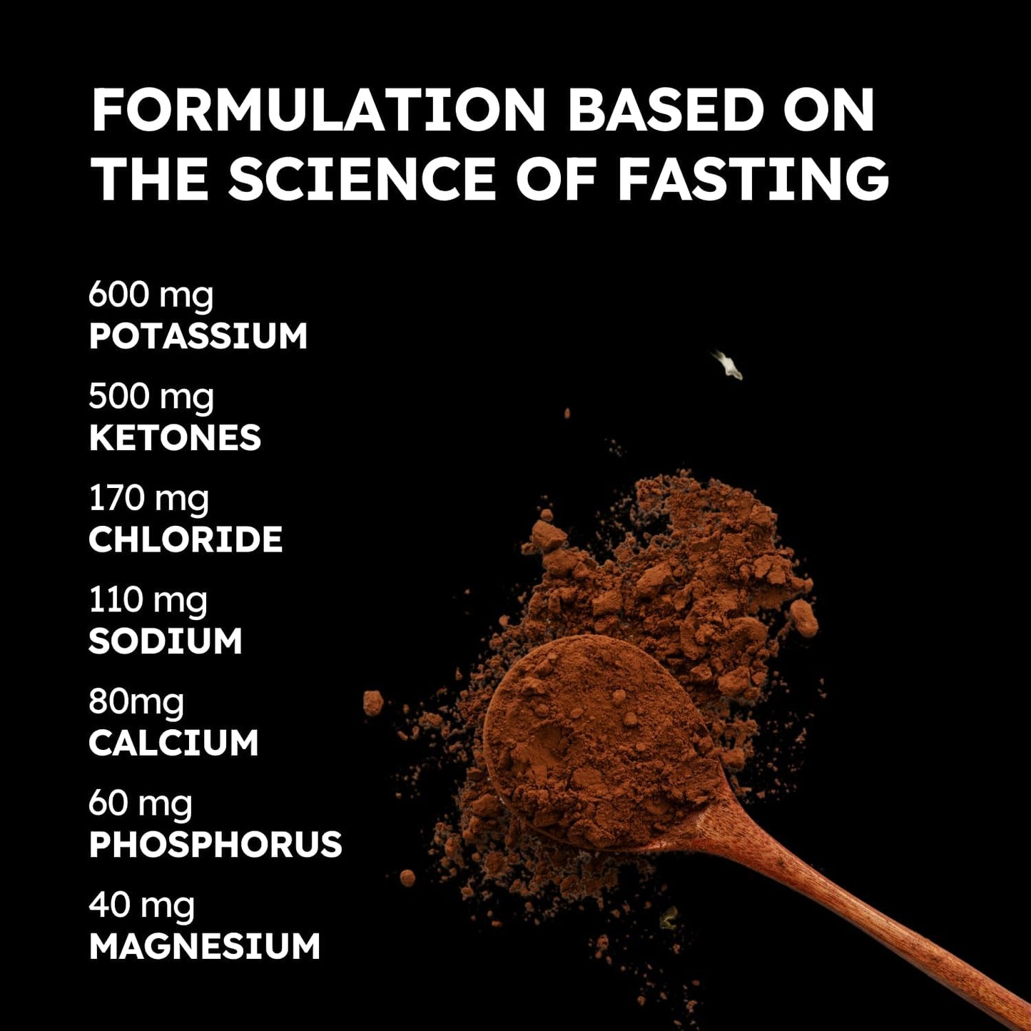 Ketone-Enhanced Fasting Chocolate Electrolyte Supplement with No Sugar Salt - Hydration Drink Mix for Fasting - FSTN Brand - Espot.com.au