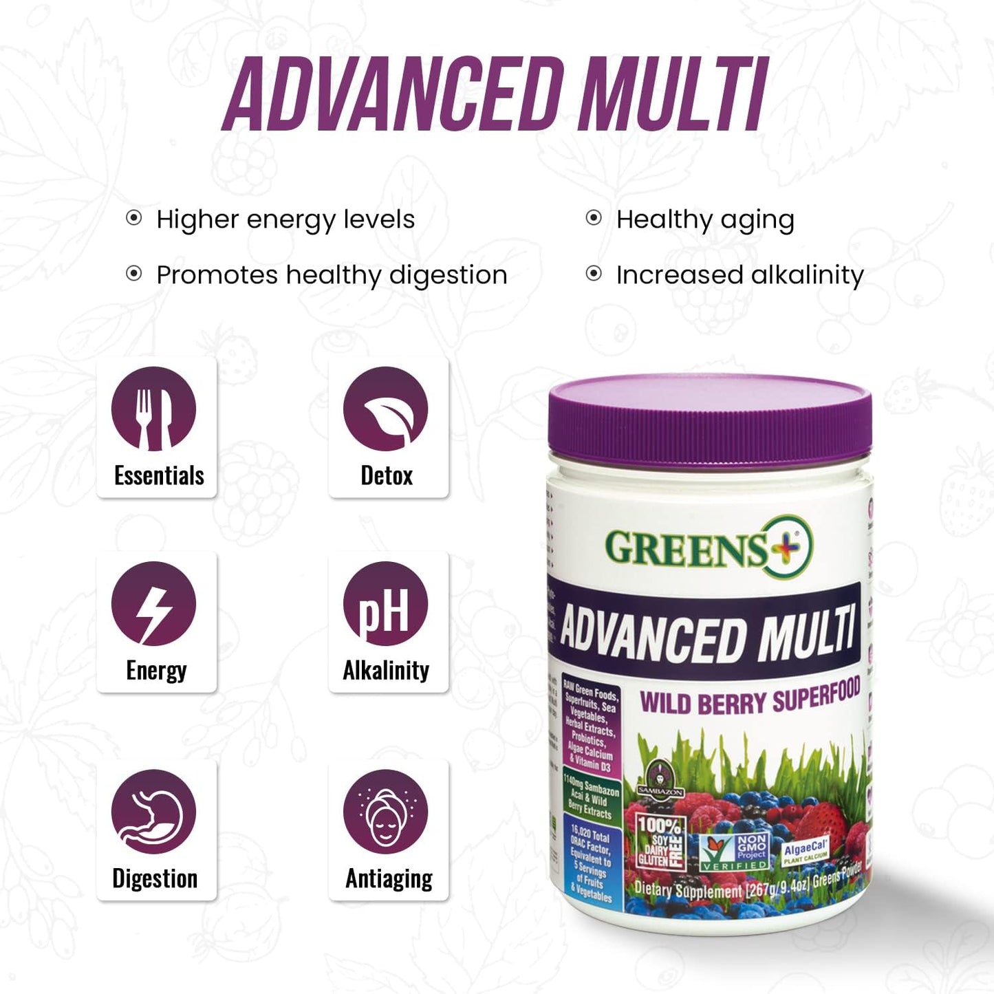 organic-superfood-wild-berry-dark-chocolate-protein-bars---vegan-non-gmo-gluten-free-whey-protein---set-of-2-4