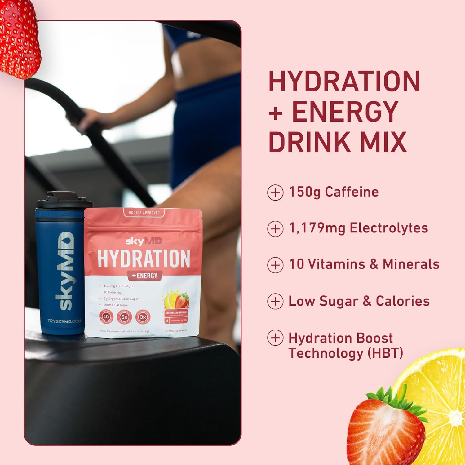 skymd-electrolyte-hydration-energy-powder-sticks---boost-focus-performance-with-natural-caffeine---strawberry-lemonade-flavor---14-packets-for-water-mixing-3