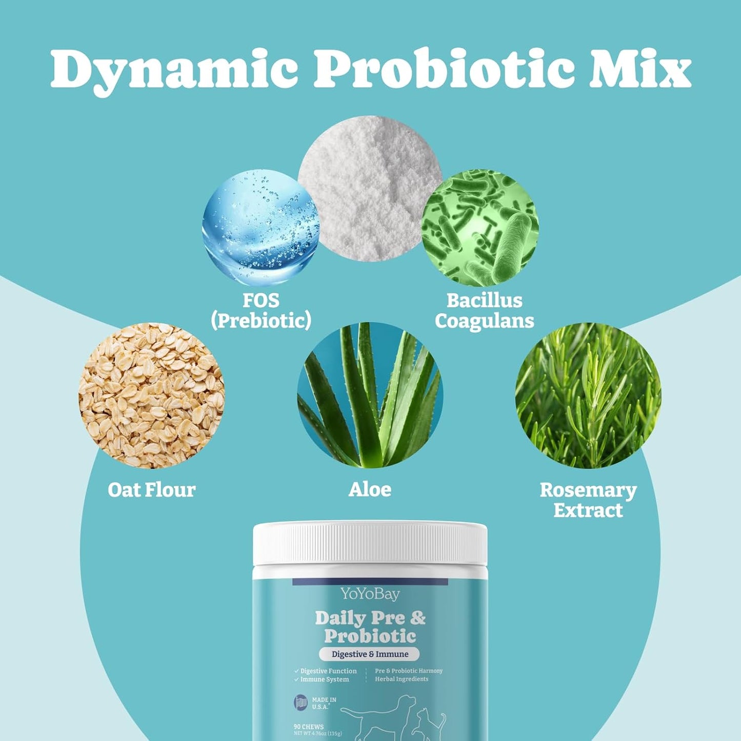 dog-probiotics-prebiotic-for-gut-digestive-health-yeast-balance-immune-support-skin-coat-health---duck-flavor-90-count-3