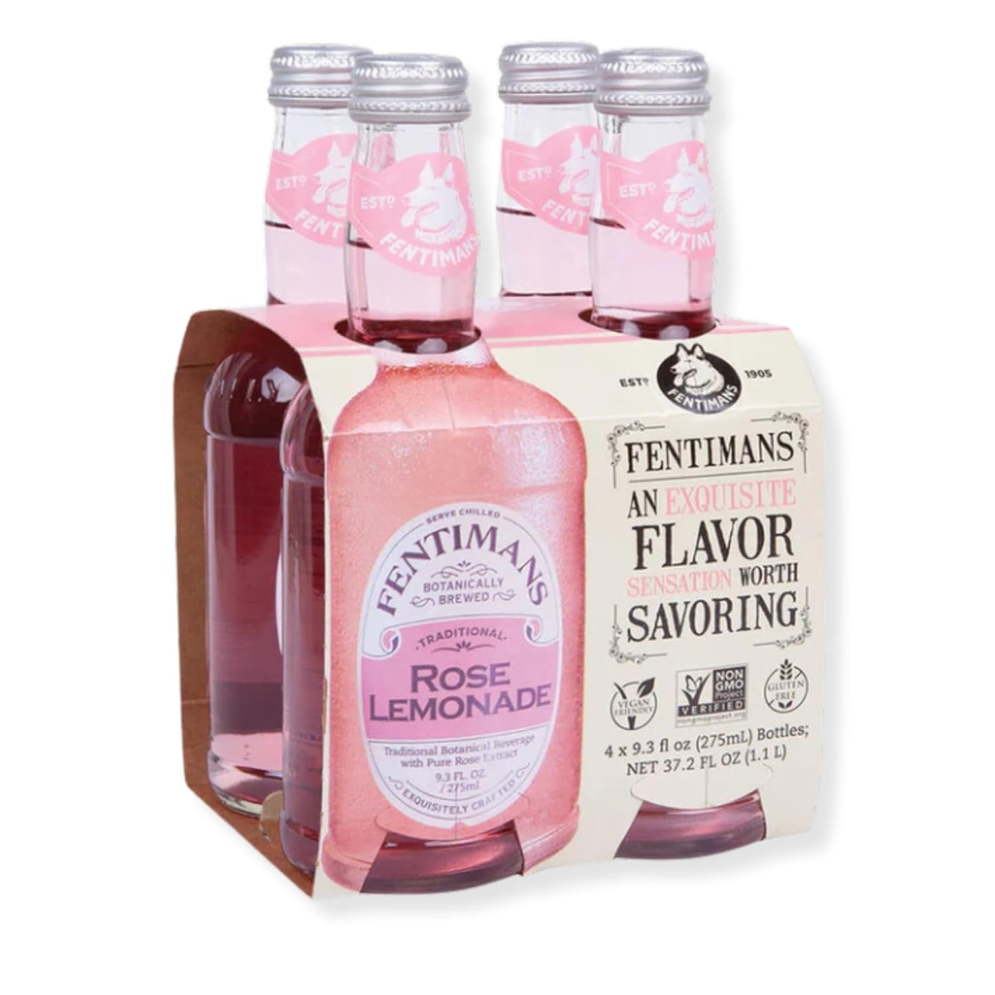 fentimans-sparkling-rose-lemonade---craft-soda-with-pure-rose-extract-natural-ingredients---93-fl-oz-pack-of-4-1
