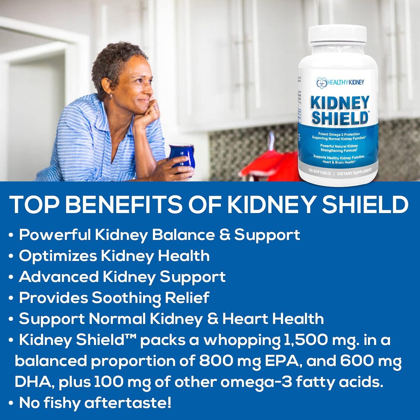 Bundle for Kidney Cleanse and Support - Kidney Restore & Kidney Shield 2-Pack for Healthy Renal Function and Overall Kidney Health - Espot.com.au