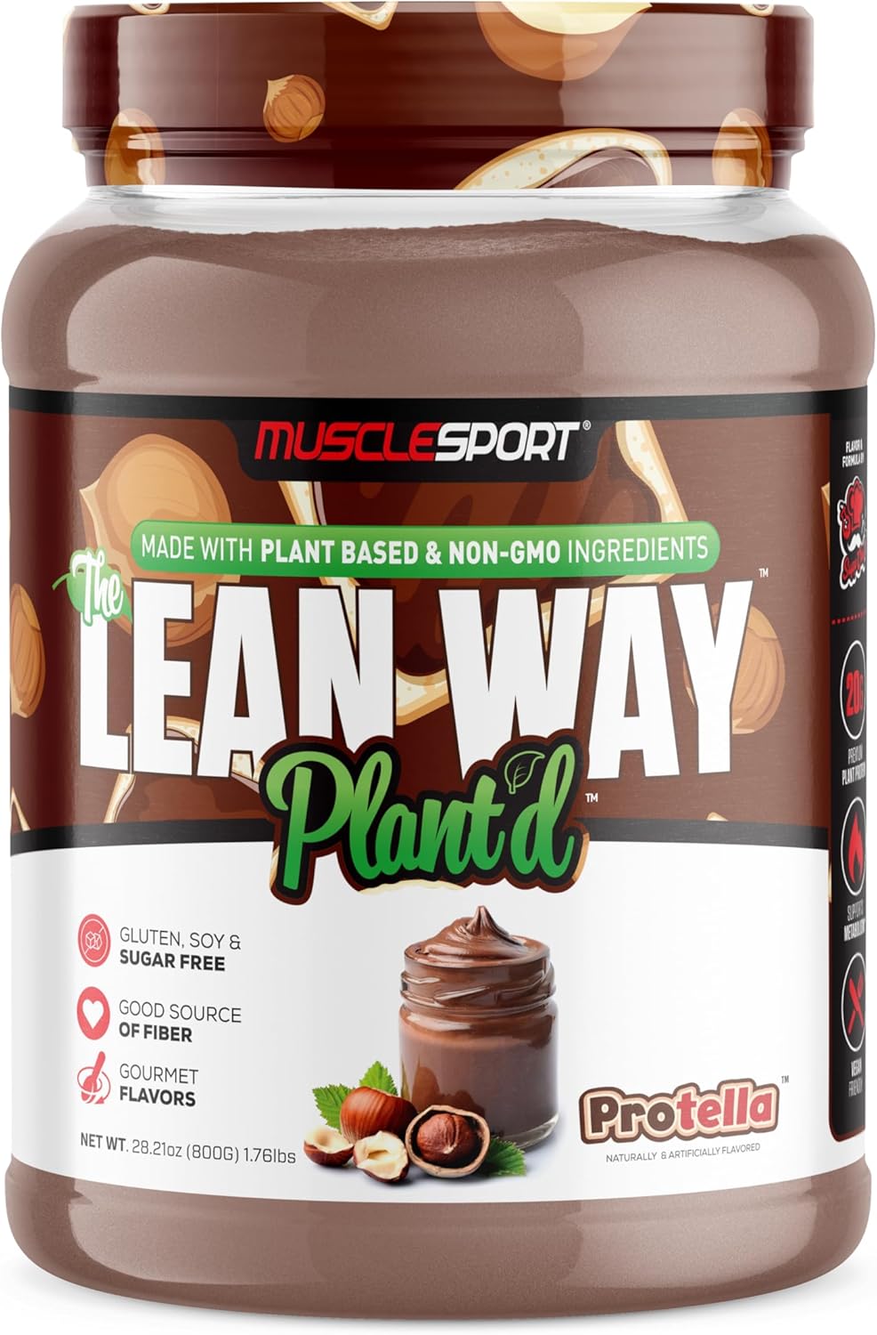 protella-lean-way-plant-protein---pea-brown-rice-blend-with-cla-mct-l-carnitine---20-servings-2