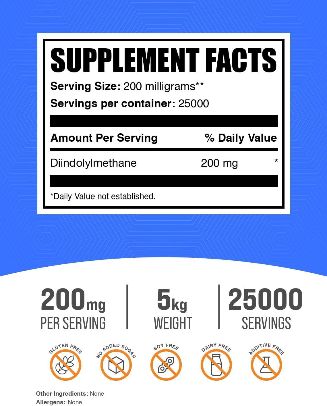 bulksupplementscom-diindolylmethane-dim-powder---liver-support-supplement-gluten-soy-free---200mg-per-serving---5kg-11lbs-2