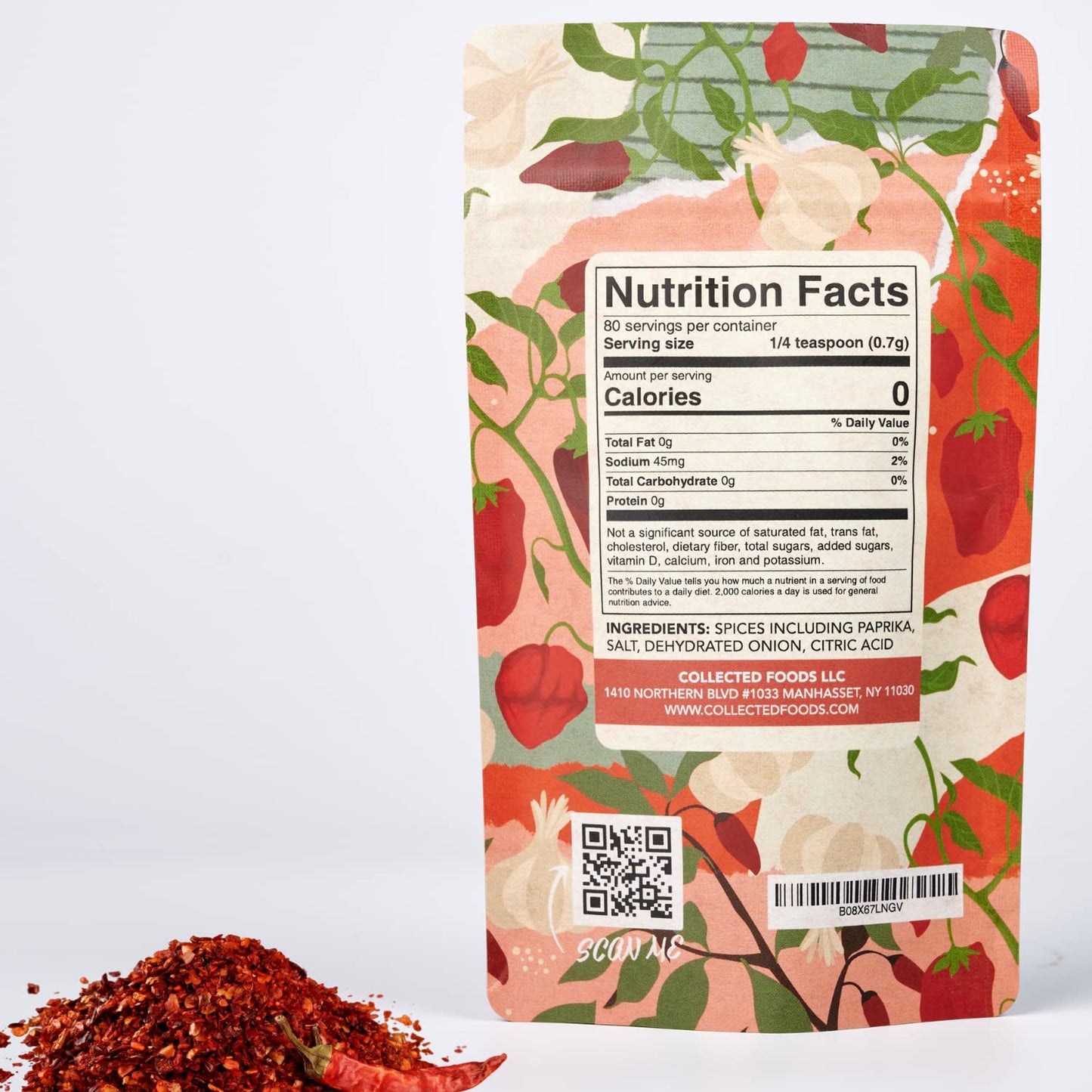 authentic-moroccan-harissa-spice-blend-powder---small-batch-hand-crafted-harissa-seasoning---2-oz-package-by-collected-foods-6
