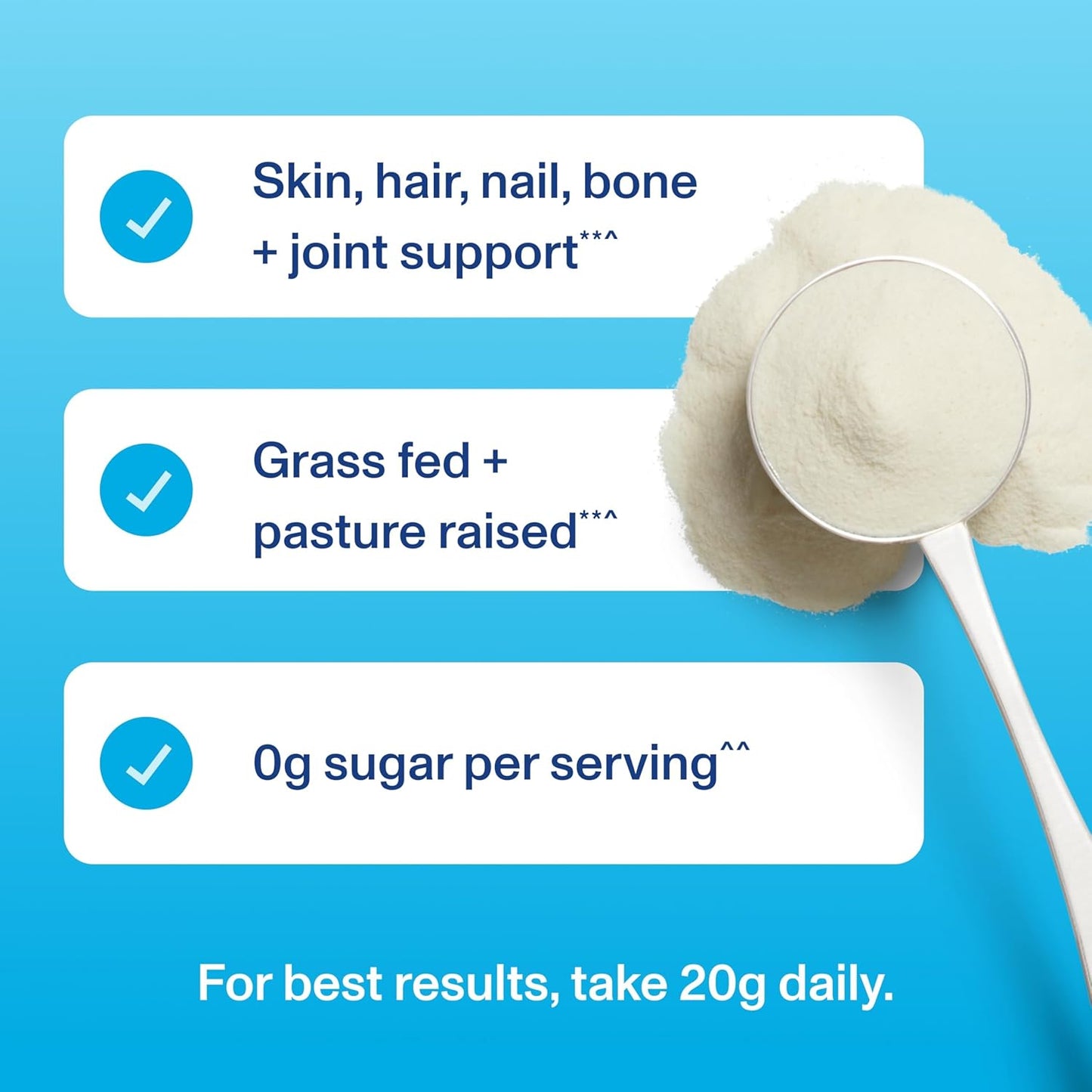 grass-fed-collagen-peptides-powder-for-hair-skin-nails-bones-and-joints-health---hydrolyzed-peptides-933oz---zero-sugar-unflavored-5