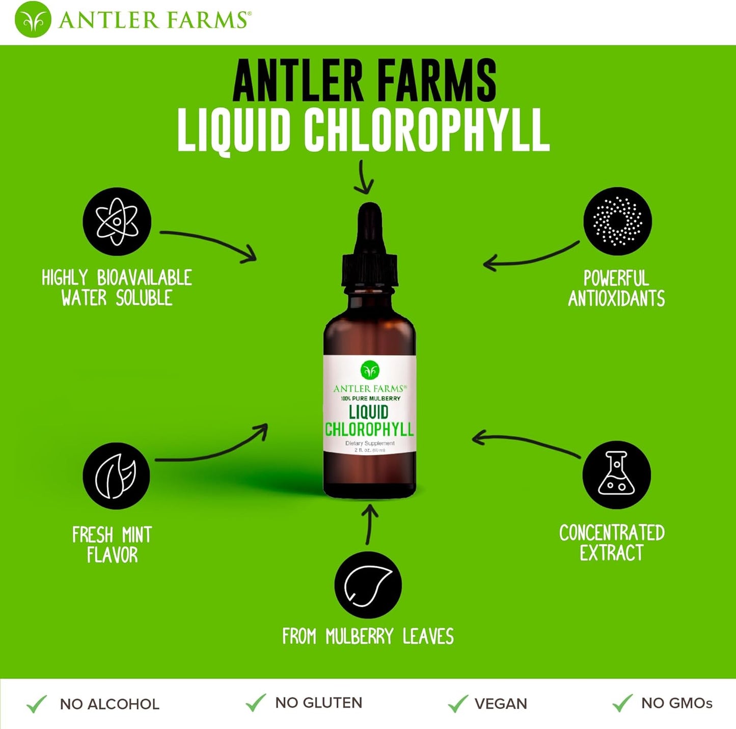 antler-farms-liquid-chlorophyll-drops---12000-mg-concentrated-extract-2-oz-bottle-immune-support-energy-booster-detox---fresh-mint-flavor-60-servings-4