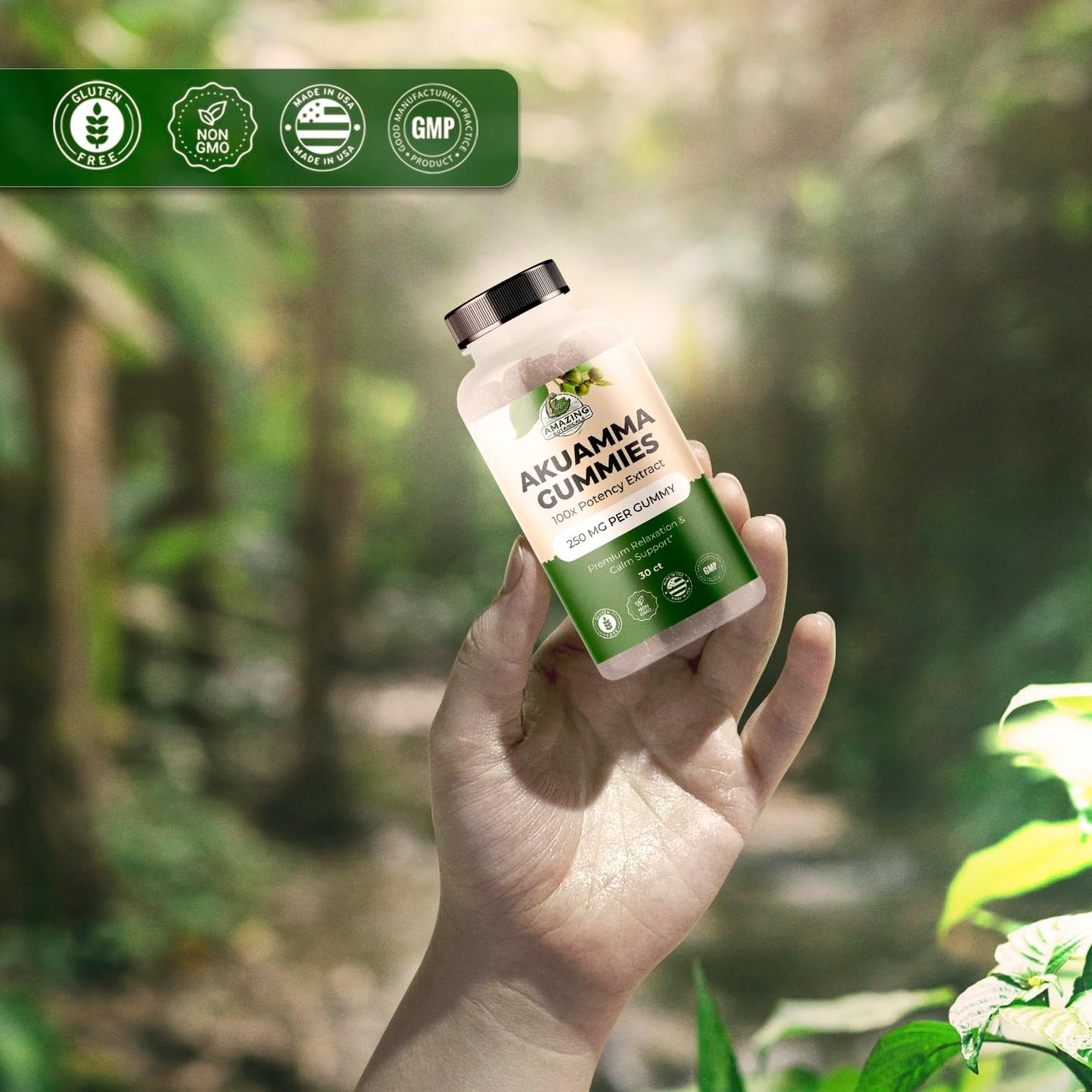 high-potency-vegan-akuamma-gummies---gluten-free-herbal-supplement-with-natural-wild-berry-flavor---250mg-per-gummy-30-count-7