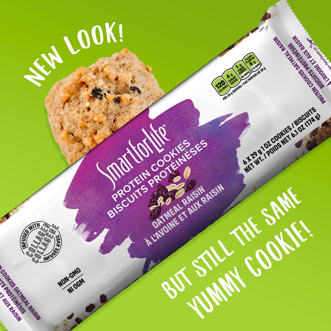 high-protein-oatmeal-raisin-cookies---meal-replacement-diet-snack---2-weeks-supply---low-sugar-low-calorie-high-fiber-protein-snack-2