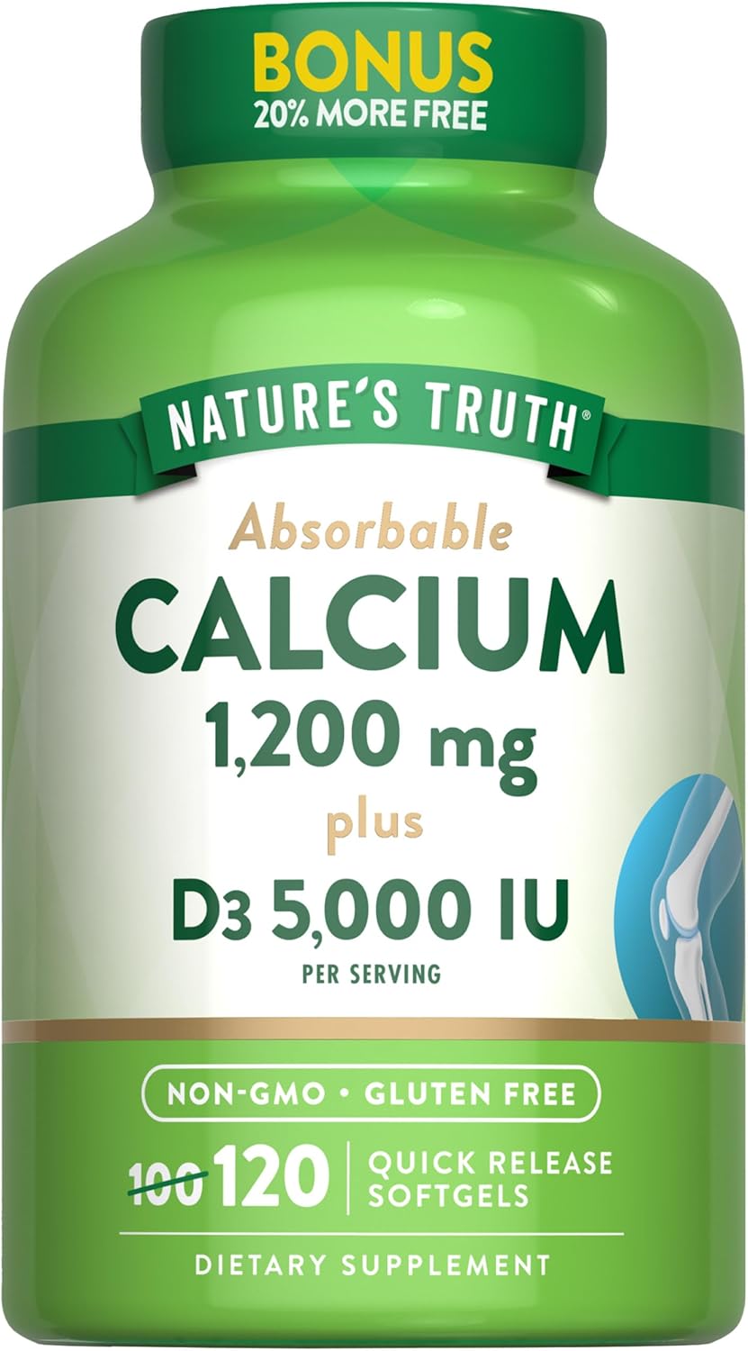 high-strength-calcium-with-vitamin-d3-120-softgels-1200-mg-calcium-carbonate-non-gmo-gluten-free-absorbable-formula-1