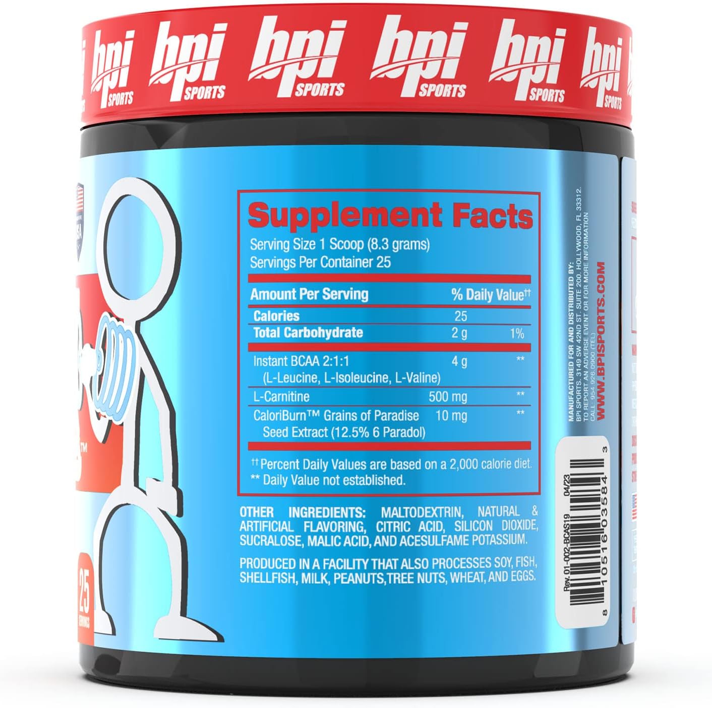 bpi-sports-best-bcaa-shredded-fruit-punch---caffeine-free-thermogenic-recovery-powder-for-lean-muscle-building-weight-loss-and-hydration---25-servings-97-oz-3