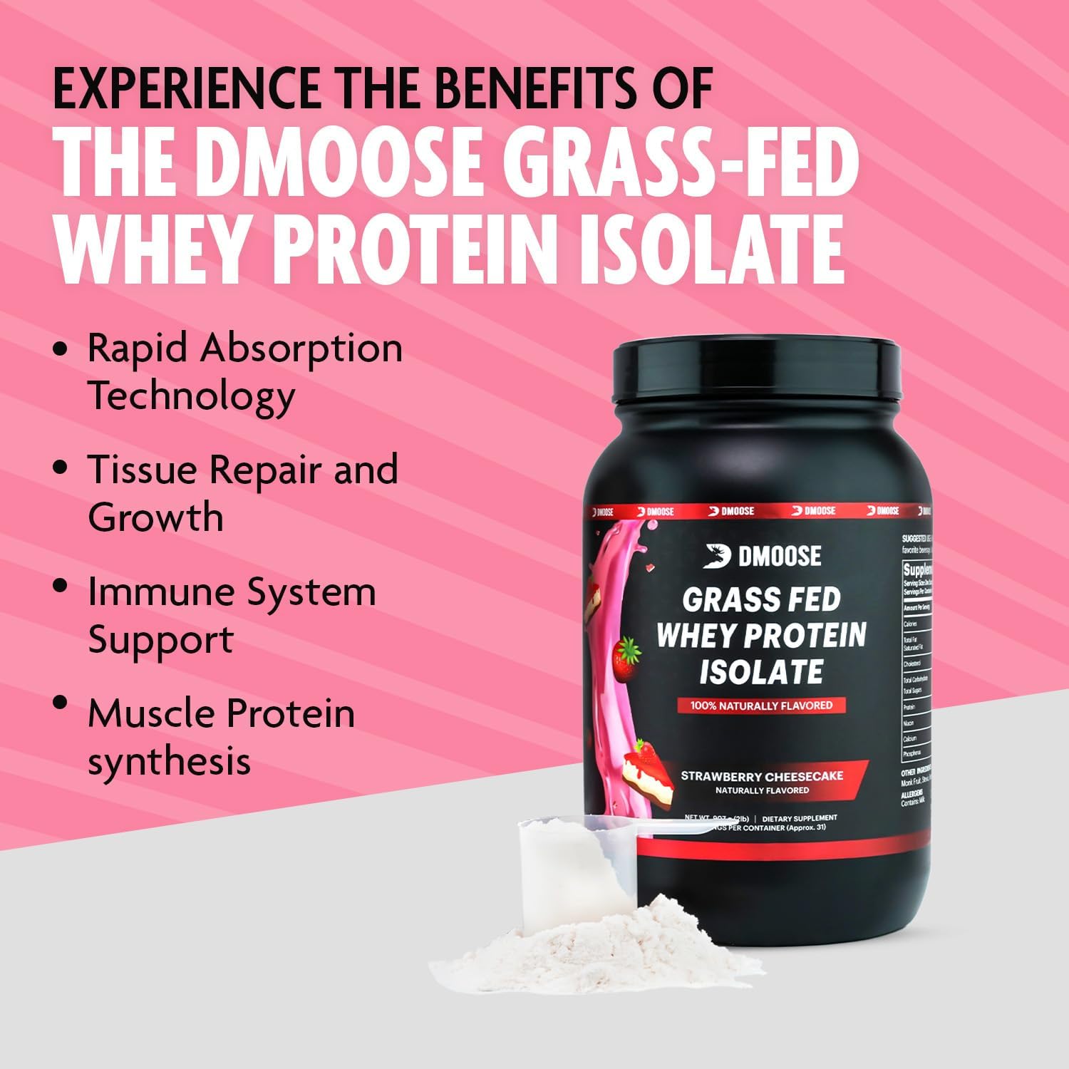 organic-grass-fed-whey-protein-powder-for-muscle-growth-recovery---strawberry-flavor-high-in-amino-acids-fast-absorption-formula---2-lbs-4