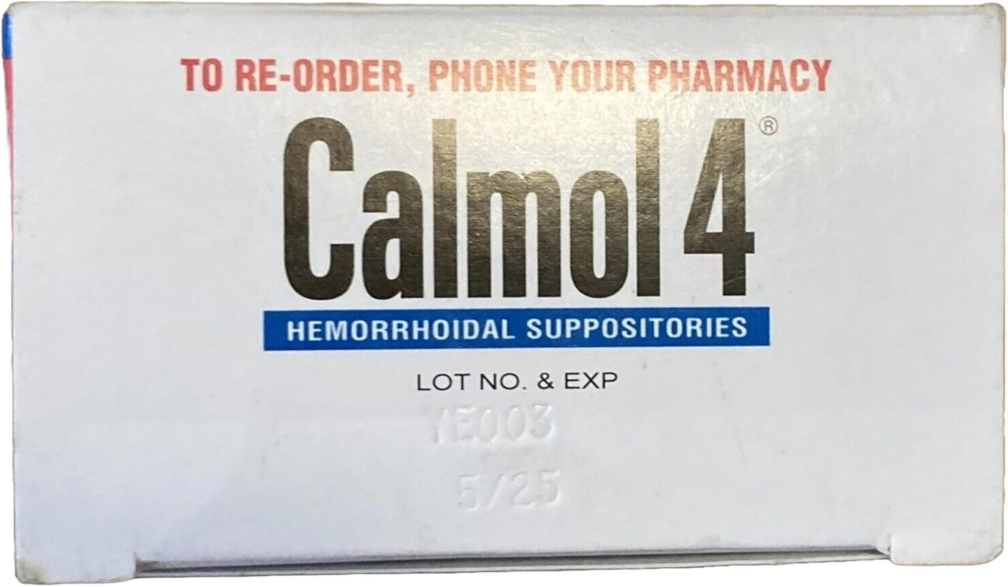 calmol-4-hemorrhoidal-suppositories---24-count---soothing-relief-for-hemorrhoids-6
