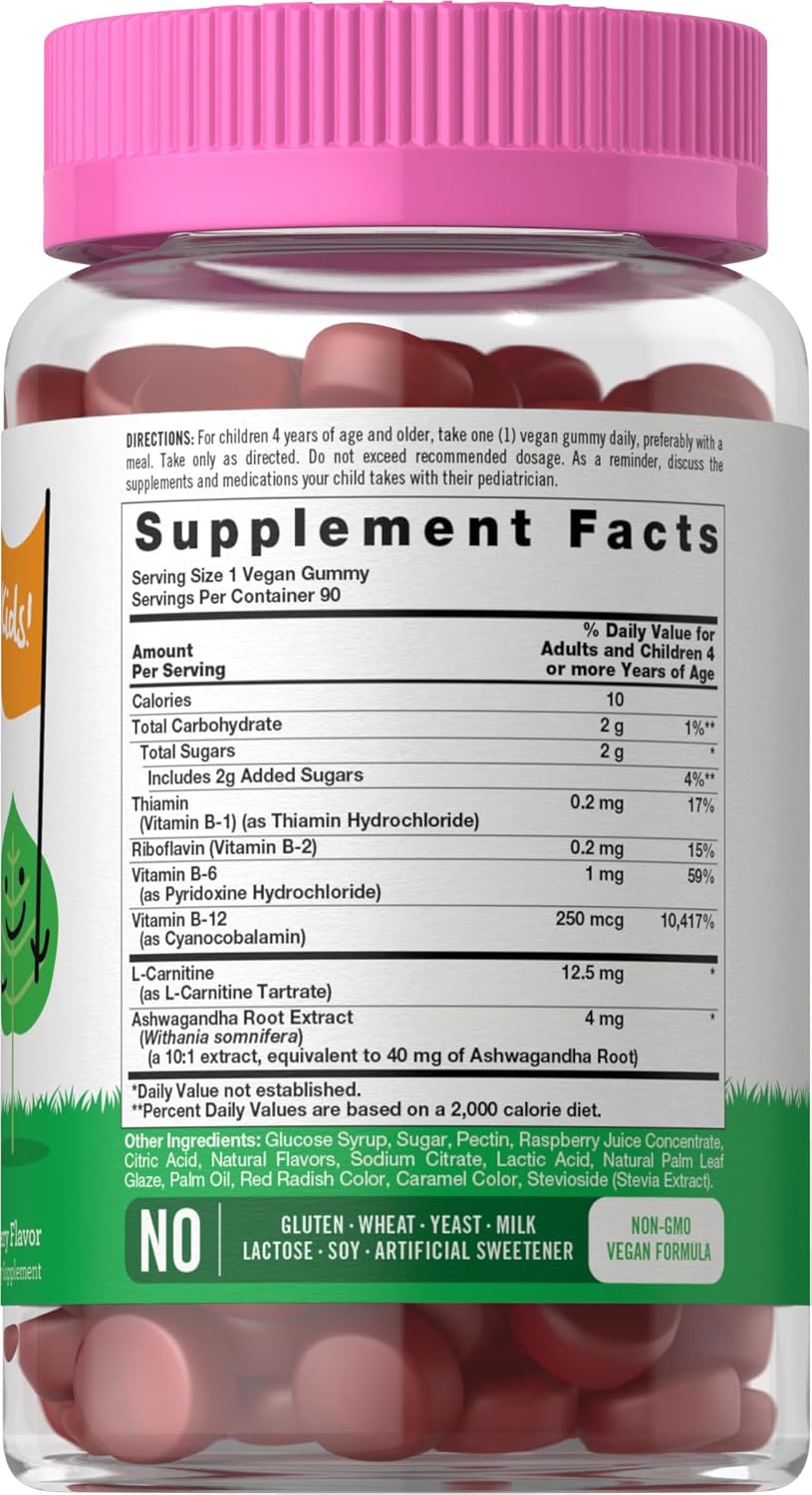 carlyle-kids-b-complex-gummies---90-count-peach-raspberry-flavor---non-gmo-gluten-free-vegan-supplement-for-lil-sprouts-2
