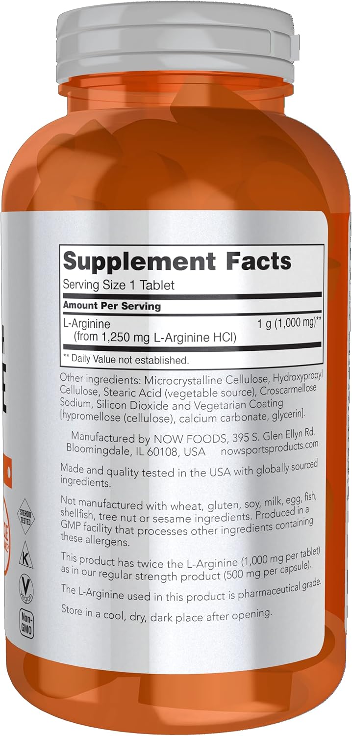 now-foods-sports-nutrition-l-arginine-double-strength-1000mg-tablets---nitric-oxide-precursor-for-amino-acids---180-count-pack-2