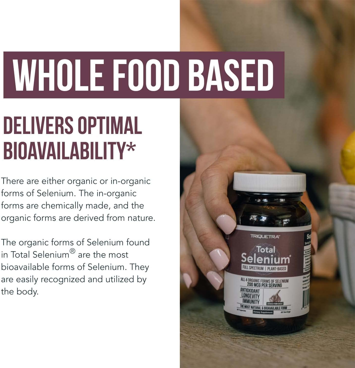 plant-based-total-selenium-supplement---200-mcg-capsules-with-full-spectrum-organic-forms-of-selenium---derived-from-garlic---60-count-6