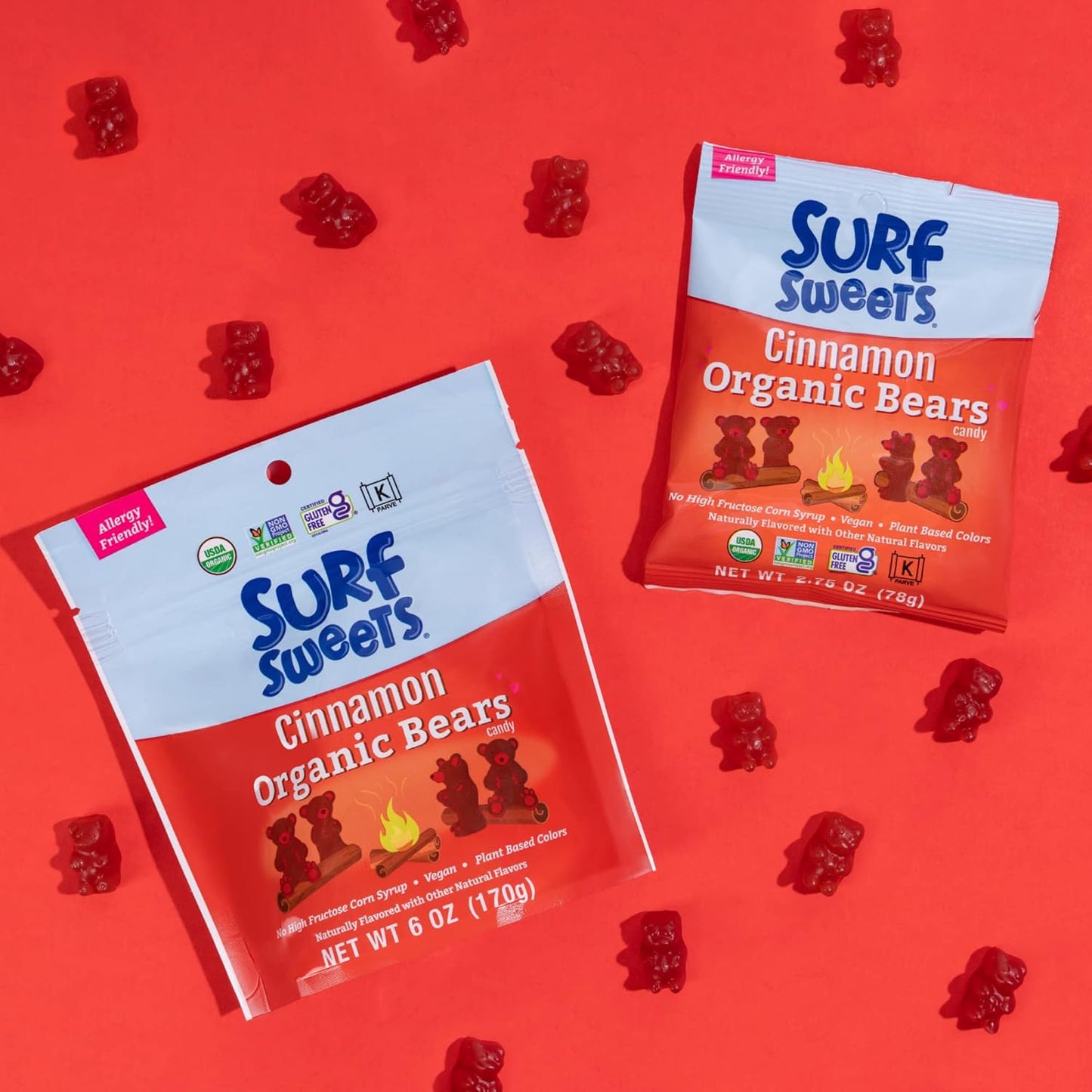 organic-cinnamon-bears---vegan-gluten-free-non-gmo---6-oz-pack-of-8---usda-certified---surf-sweets-3