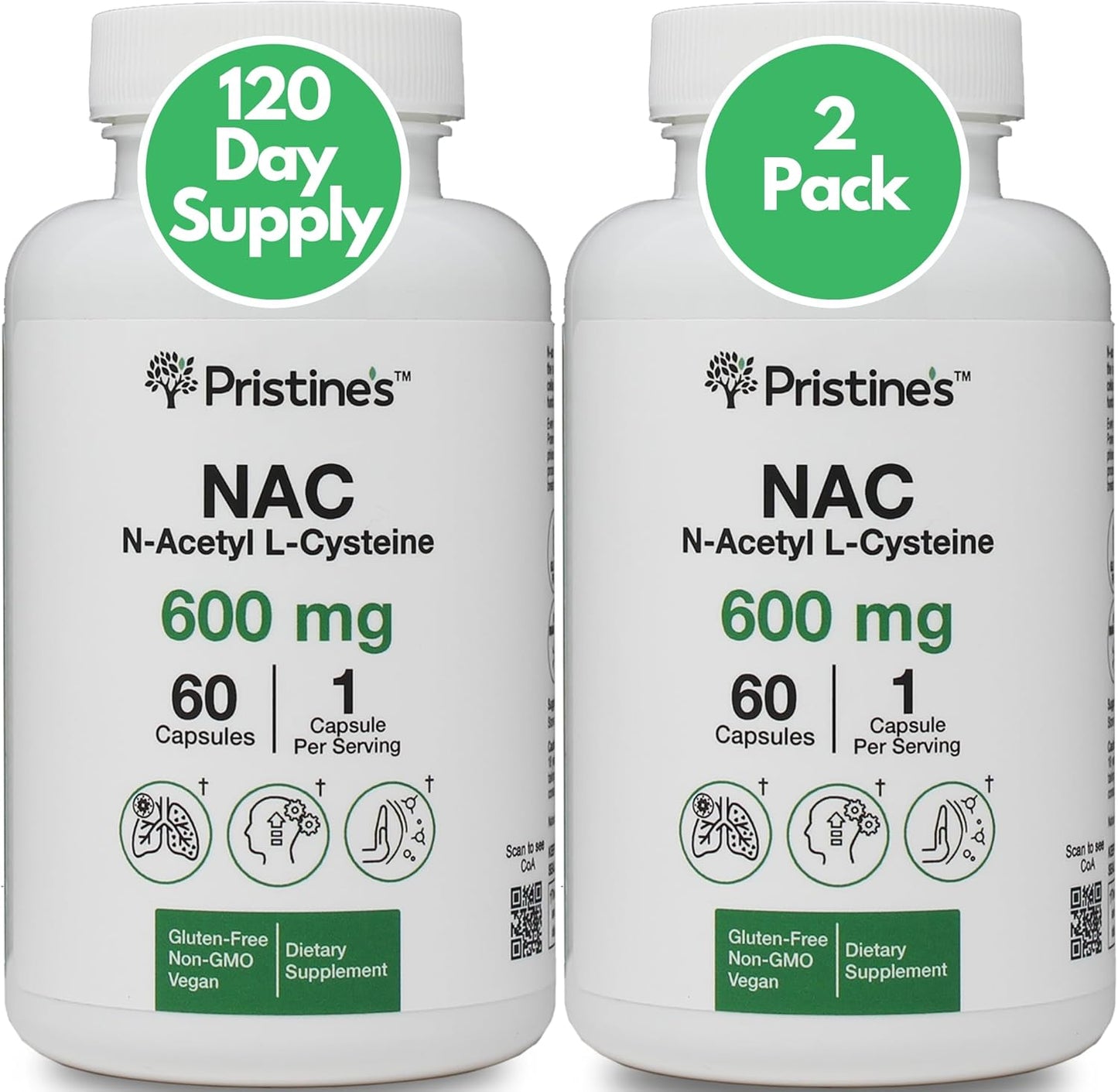 pristine-n-acetyl-l-cysteine-nac-600mg-capsules---240-count---immunity-antioxidant-support-supplement---mood-booster---vegan-gluten-free-non-gmo---4-month-supply-1