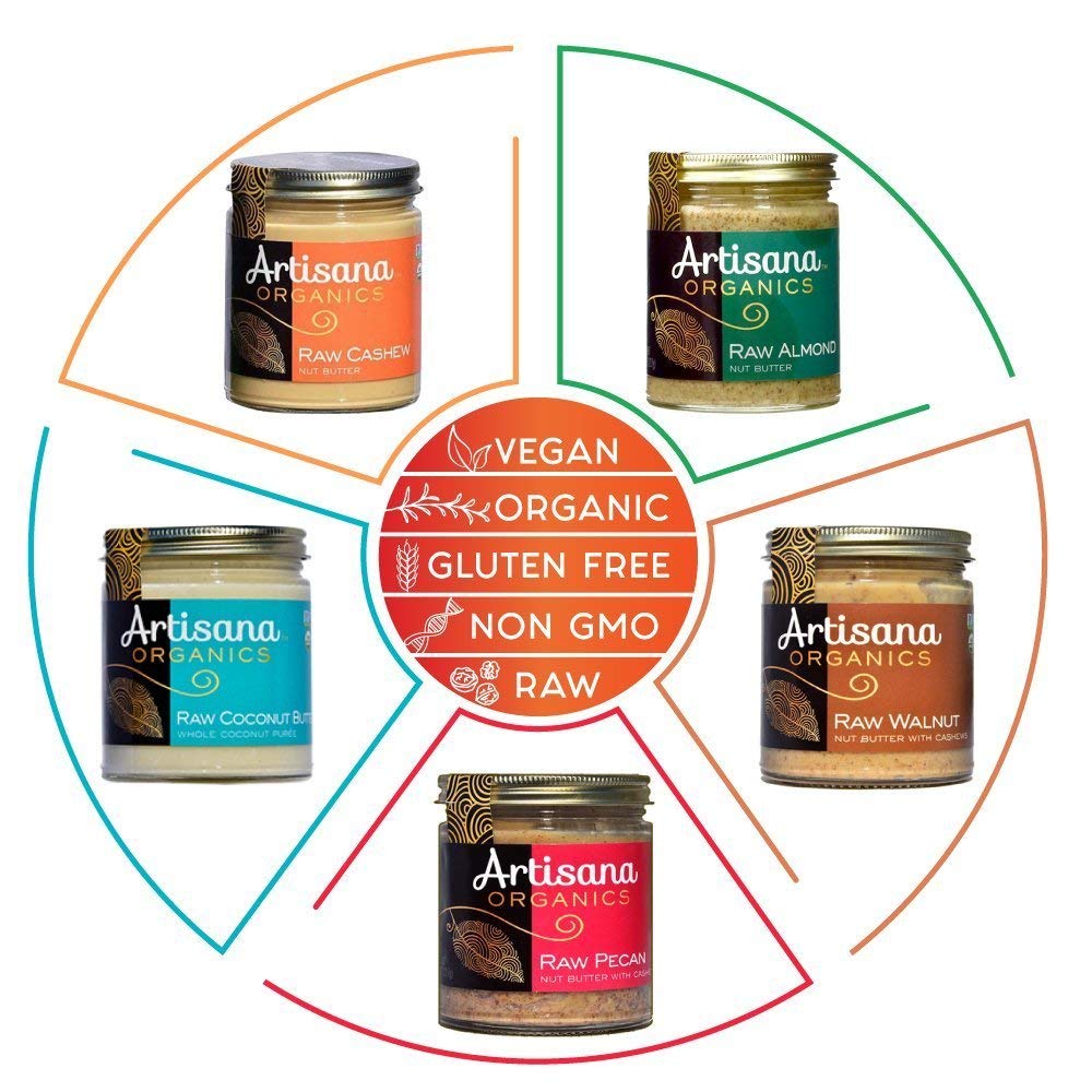 8-lbs-bulk-artisana-organics-raw-tahini-sesame-seed-butter---unroasted-vegan-paleo-keto-friendly---pure-sesame-butter-4