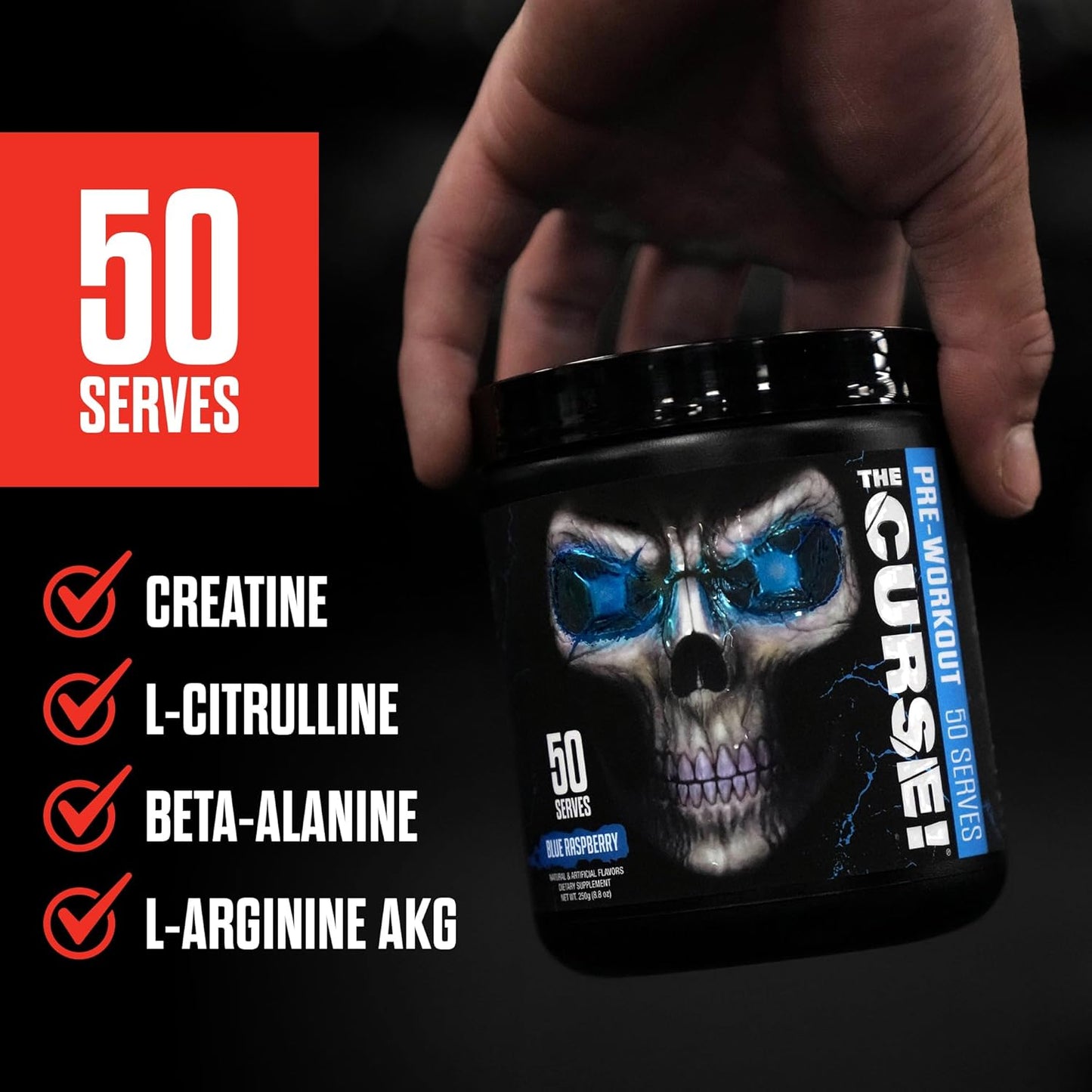 jnx-sports-the-curse-lemon-rush-pre-workout-powder---50-servings-boost-strength-energy-and-focus-for-men-women-caffeine-beta-alanine-creatine-l-citrulline-6