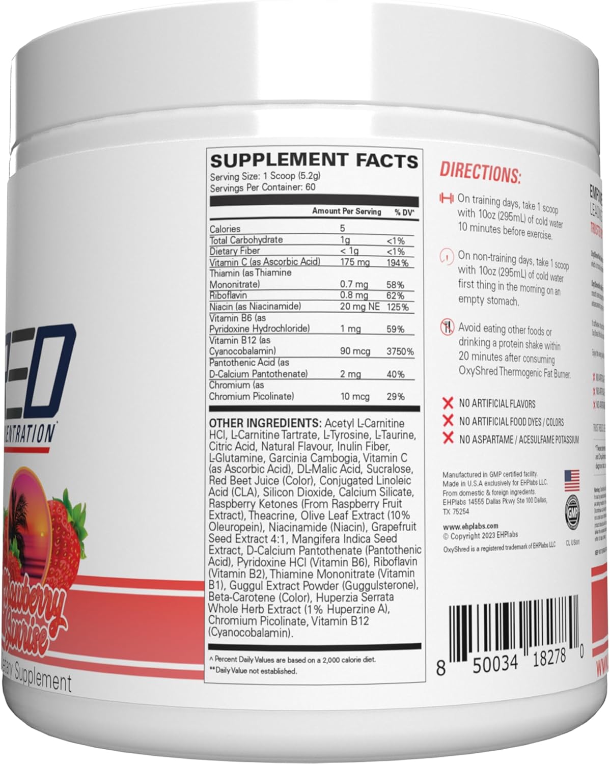 ehp-labs-oxyshred-non-stimulant-pre-workout-powder---strawberry-flavor-60-servings---caffeine-free-energy-supplement-for-men-women-8