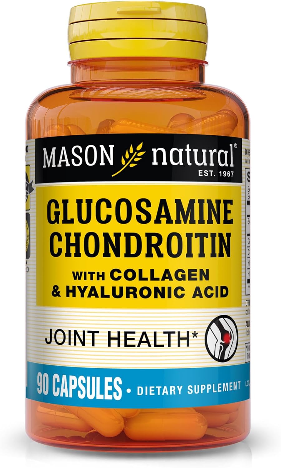 glucosamine-chondroitin-dietary-supplement-for-joint-bone-cartilage-health---90-count-white-capsules---supports-flexibility-pain-relief-1