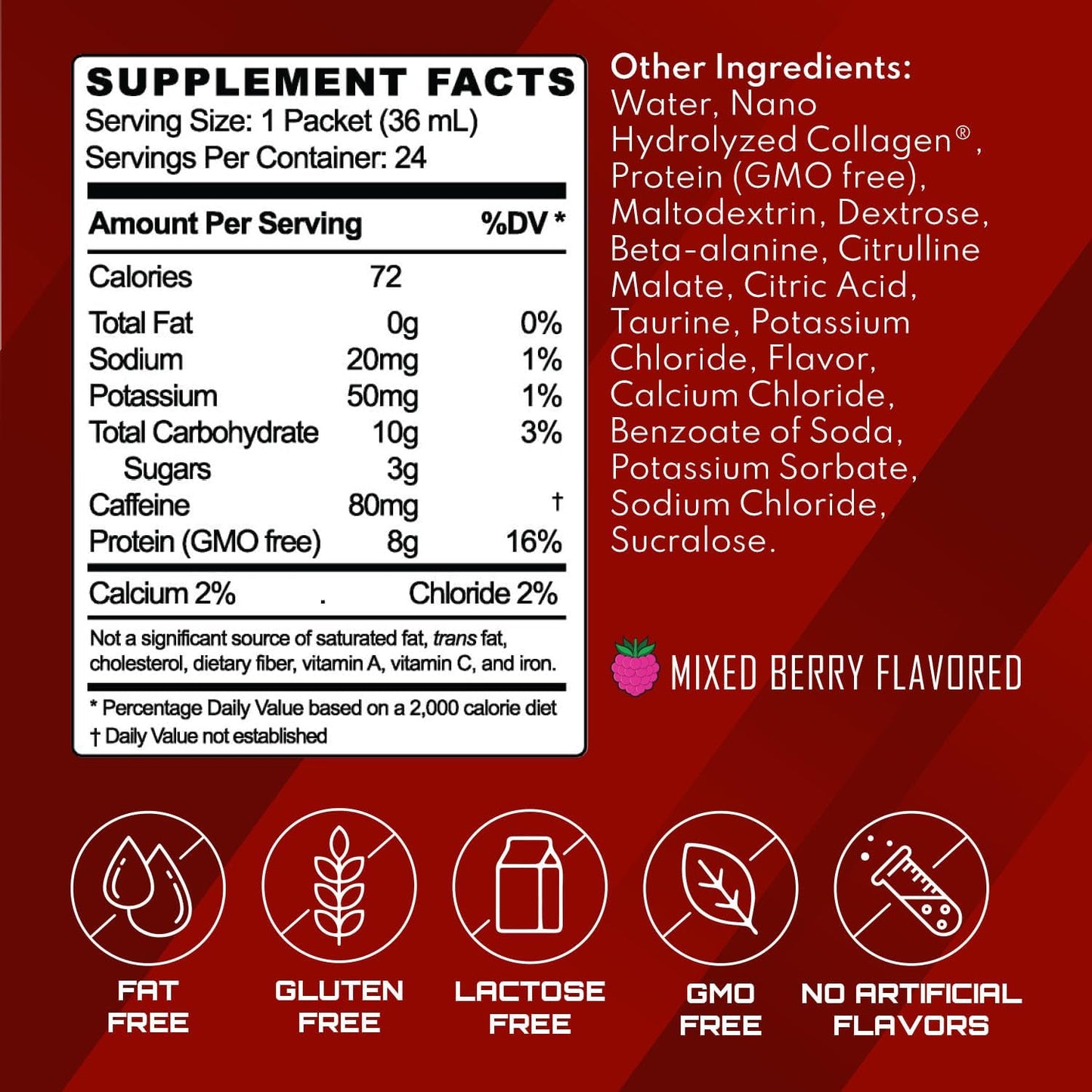 Bundle: Frog Fuel Power Protein & Pre Workout Shots, 1500mg Beta Alanine, 15g Collagen, Grass-Fed, 1.2 oz Packets, 48 Pack - Energized for Pre & Post Workout - Espot.com.au