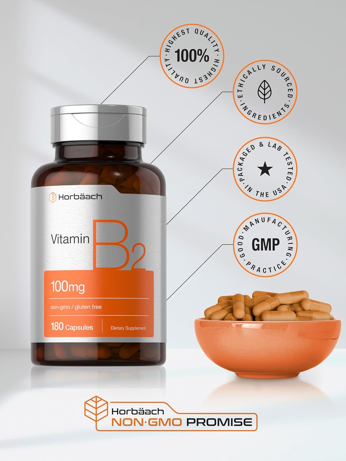180-non-gmo-vitamin-b-2-riboflavin-capsules-100mg---gluten-free-supplement-by-horbach-6
