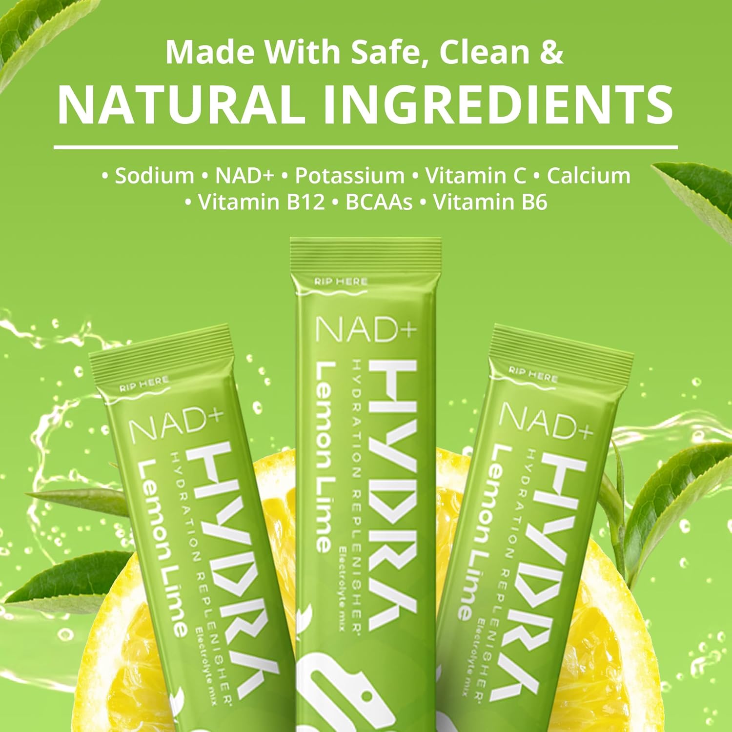 hydra-powder-nutrients-electrolyte-packets-with-nad-for-daily-hydration---low-sodium-low-sugar-electrolyte-mix-lemon-lime---16-packets-5