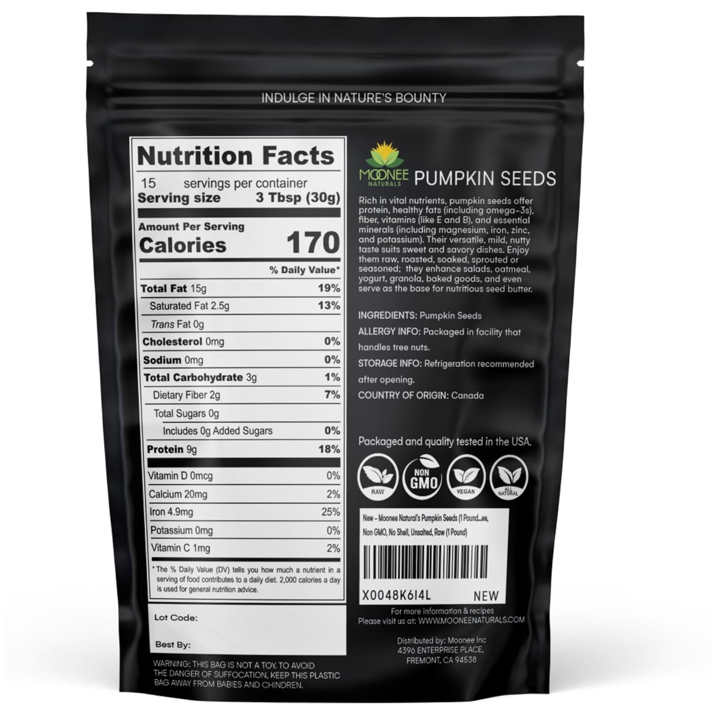 moonee-naturals-pumpkin-seeds---1-lb-bag-gluten-free-non-gmo-no-shell-unsalted-raw-2