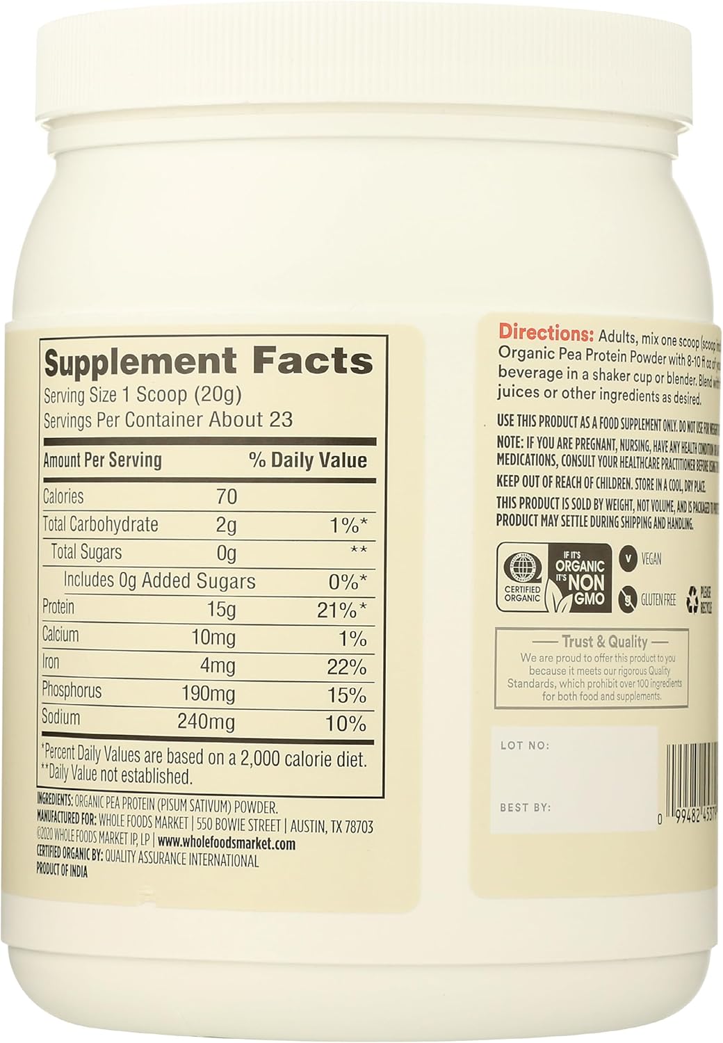 whole-foods-market-365-organic-pea-protein-powder---16-ounce-jar-2