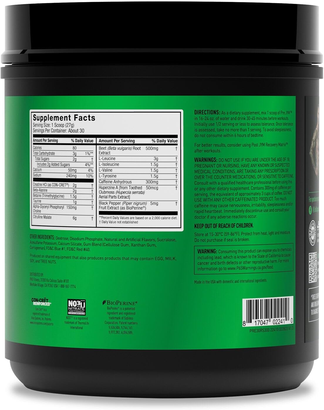 jym-pre-workout-powder---rainbow-sherbet-flavor-for-men-women-30-servings-bcaas-nootropics-creatine-hci-citrulline-beta-alanine-3