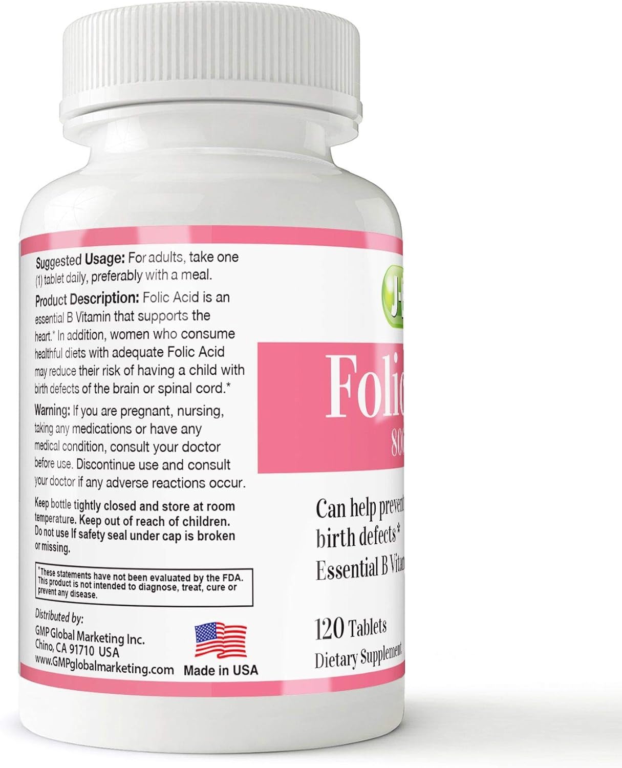 j-bio-folic-acid-800mcg-tablets-for-womens-daily-health-prenatal-care---120-count-2