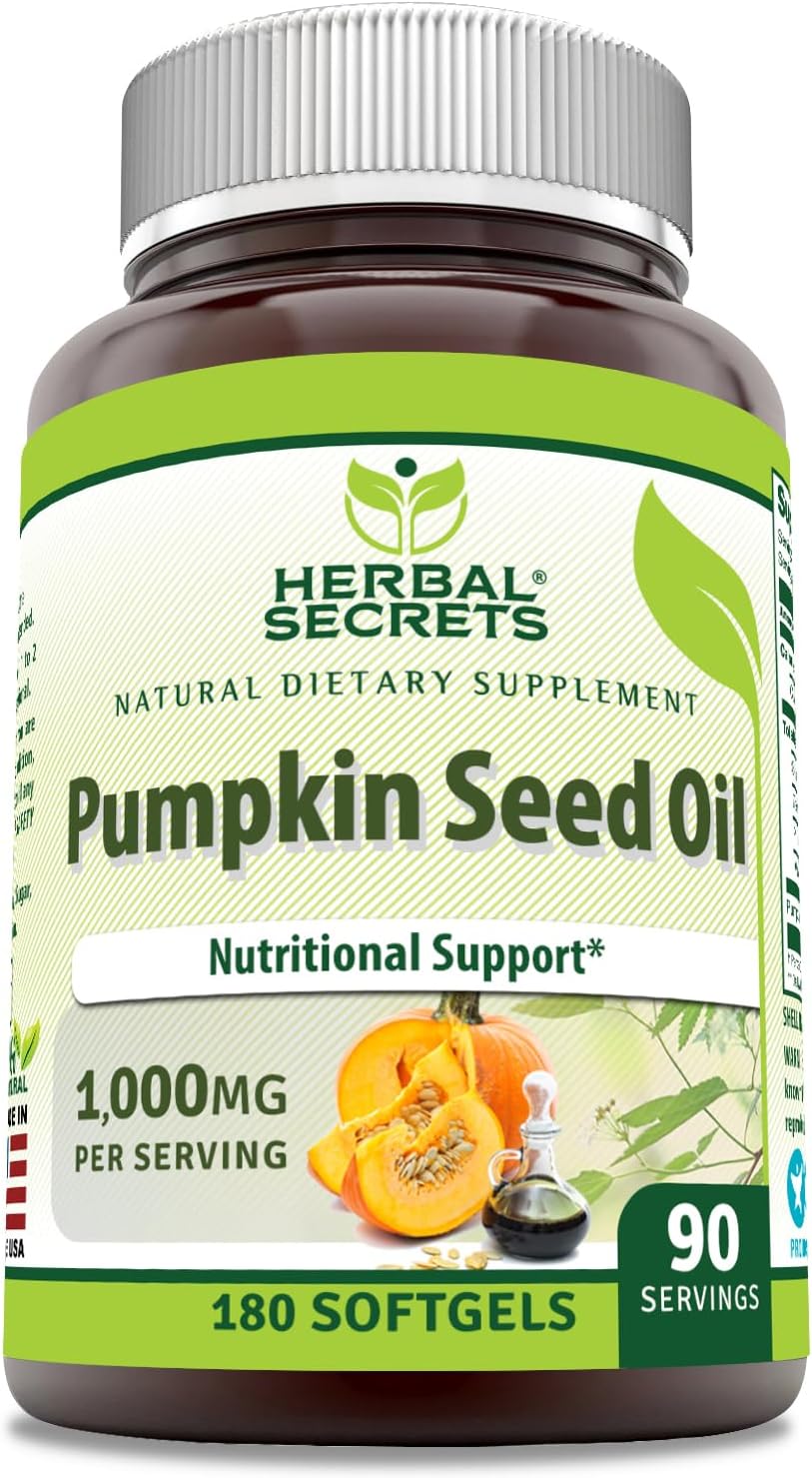 herbal-secrets-pumpkin-seed-oil-1000mg-softgels---180-count-non-gmo-gluten-free-made-in-usa---natural-supplement-for-health-1