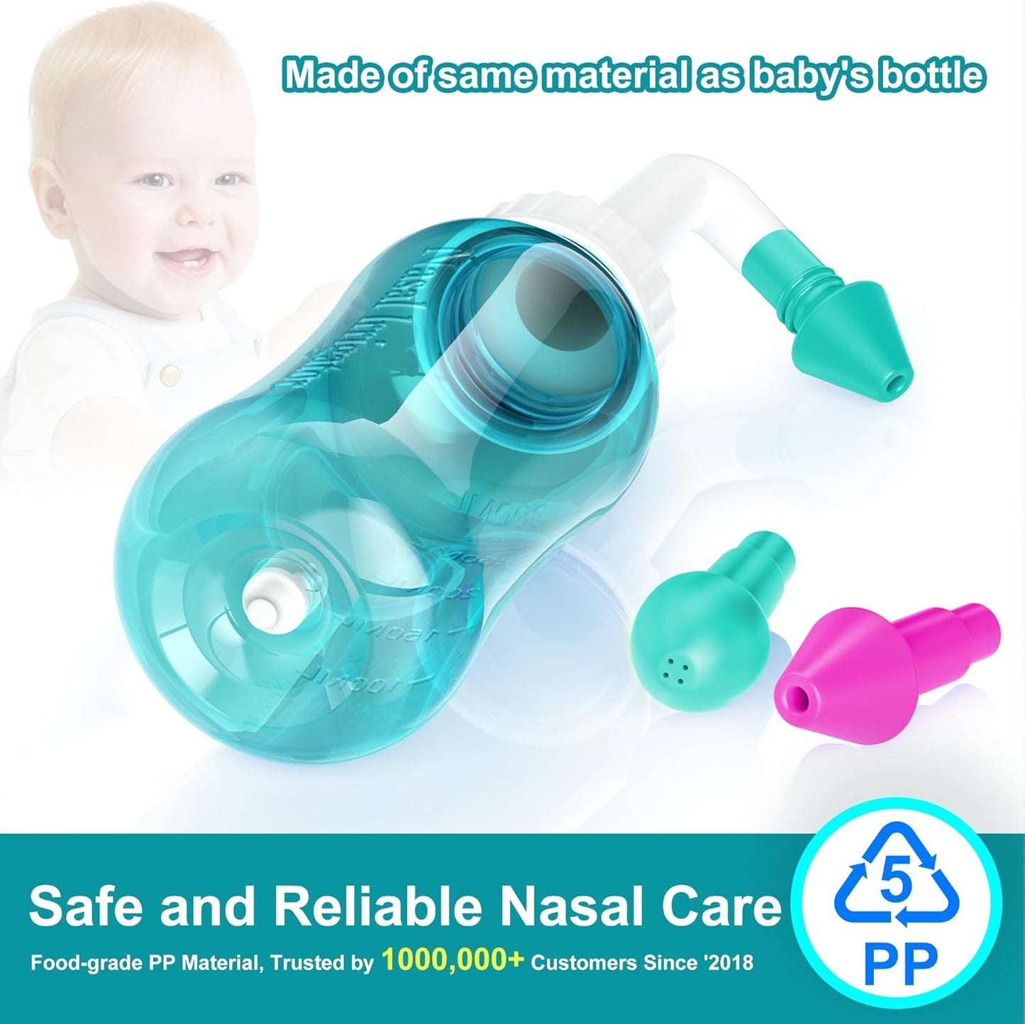maoever-neti-pot-sinus-rinse-kit---300ml-nasal-wash-bottle-with-30-salt-packets---nose-cleaner-for-adults-kids---bpa-free---green-2