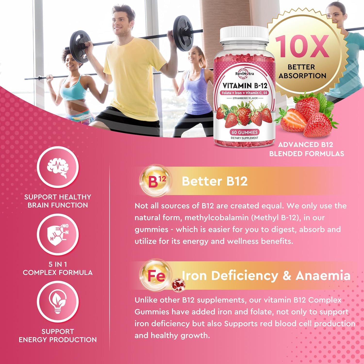 5000-mcg-methylcobalamin-b12-gummies-with-iron-vitamin-c-d3-folate-energy-metabolism-support-immune-boost-chewable-supplement-strawberry-flavor-for-men-women-4