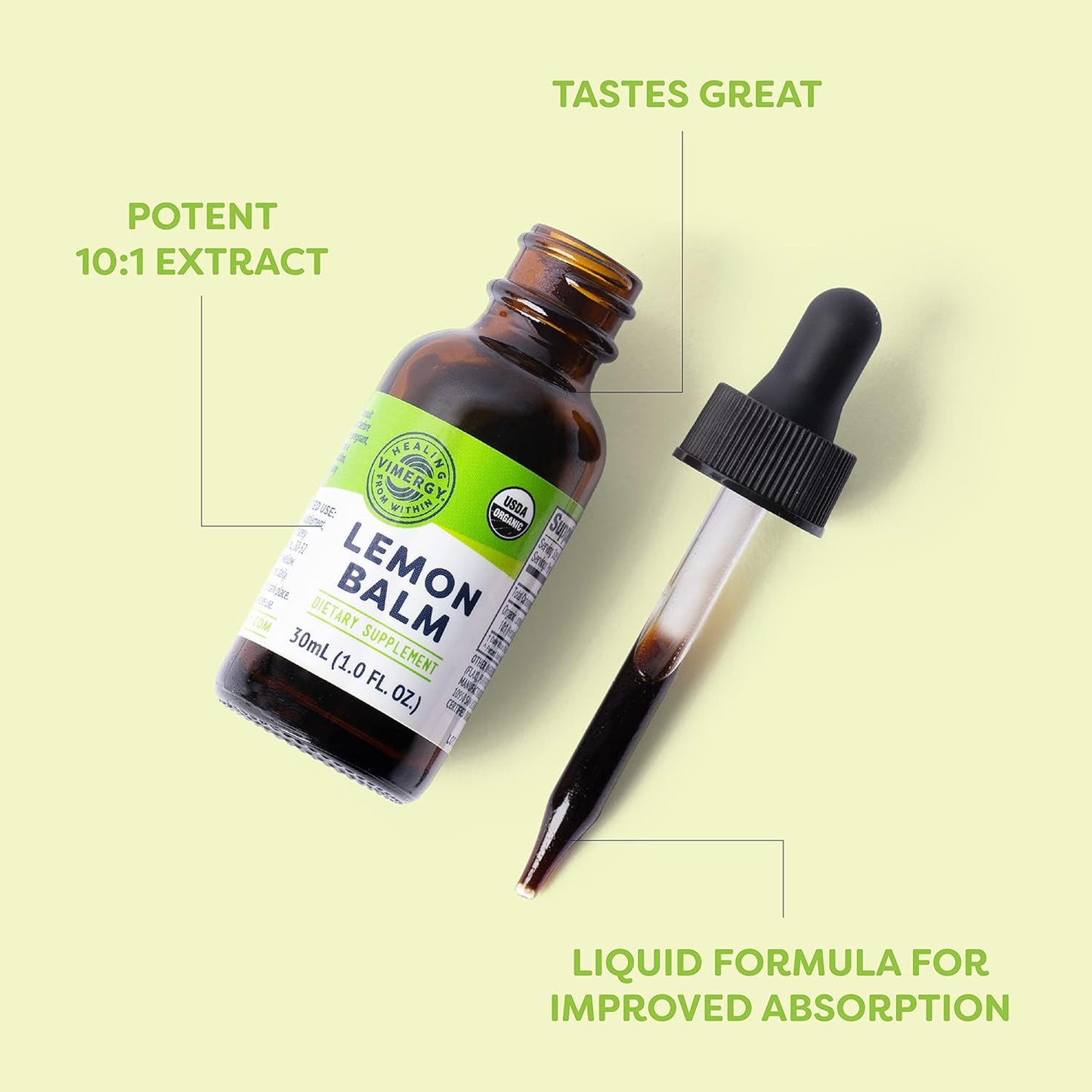 organic-lemon-balm-extract---calm-relaxation-support---nervous-tension-relief---alcohol-free---gluten-free---non-gmo---kosher---vegan---paleo---115-servings-3