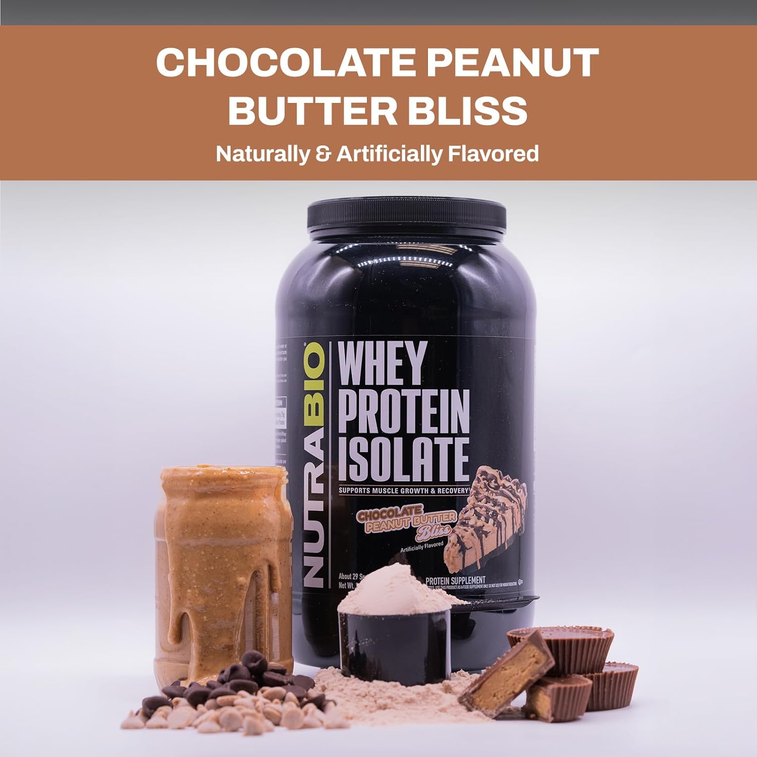 chocolate-peanut-butter-nutrabio-whey-protein-isolate-powder---25g-protein-complete-amino-acids-soy-gluten-free-non-gmo---2-lbs-5