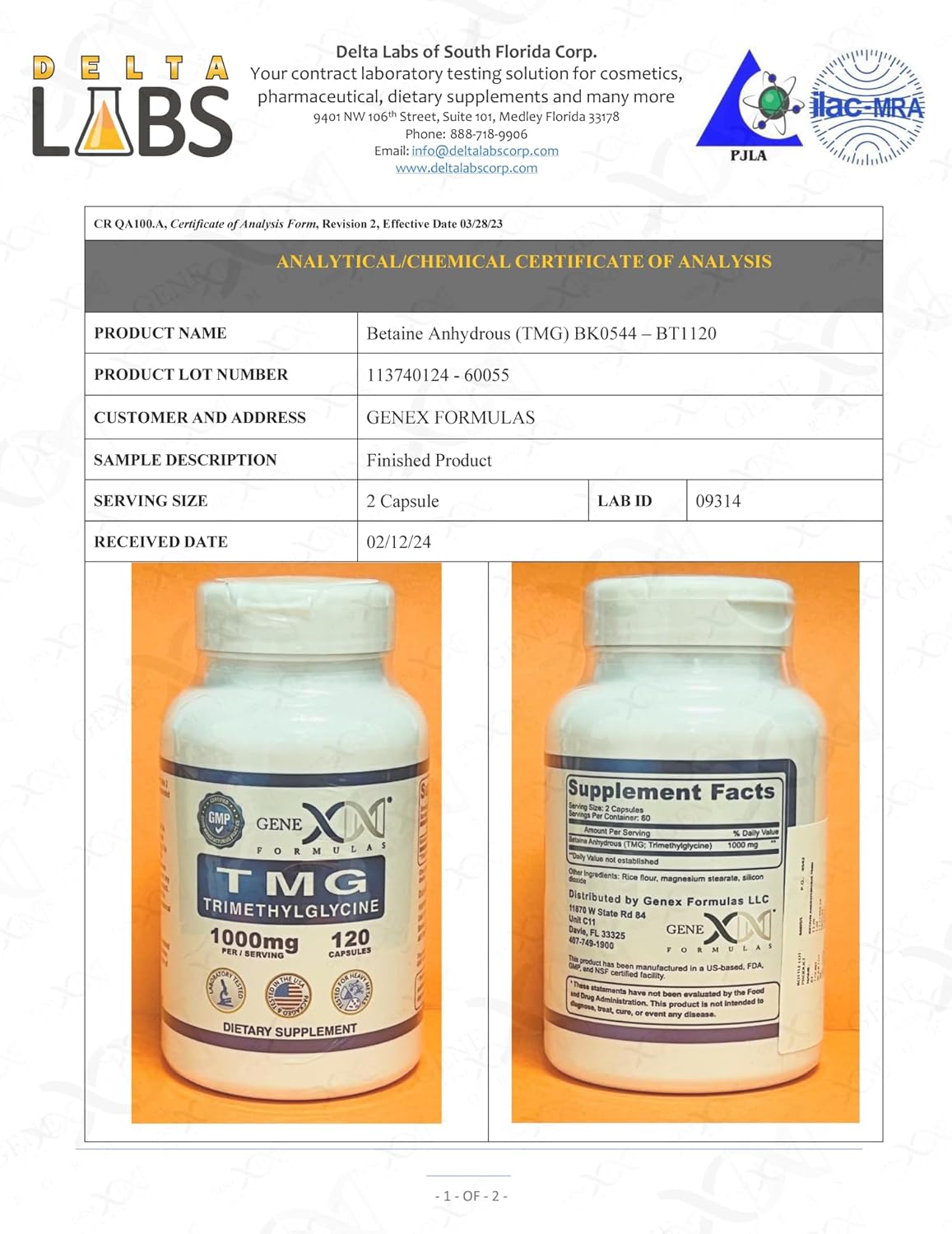 3-pack-genex-formulas-1000mg-tmg-capsules---betaine-anhydrous-trimethylglycine-liver-supplement---supports-healthy-homocysteine-levels---gluten-free-non-gmo---360-capsules-90-day-supply-2