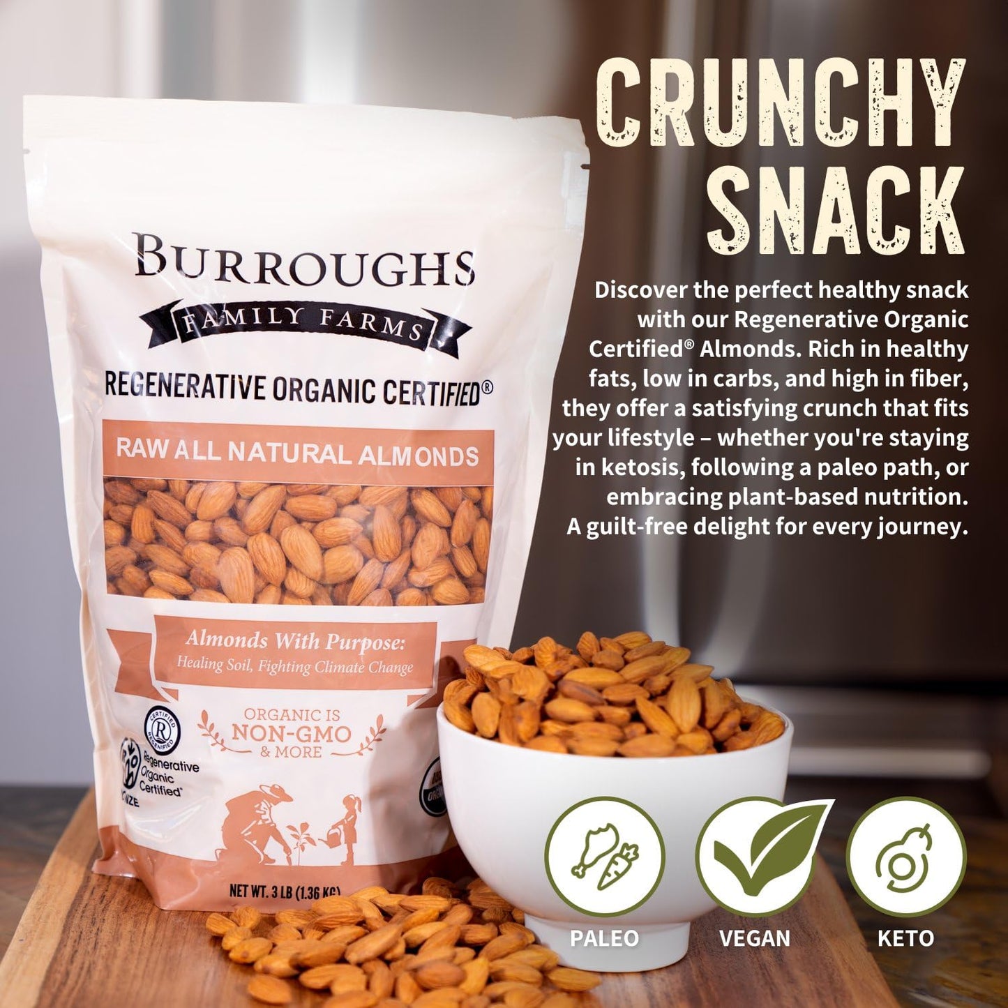 3-lb-usda-organic-raw-almonds-from-burroughs-family-farms---regenerative-organic-certified---gluten-free-non-gmo-vegan-paleo-keto---high-protein-nutrient-rich-almonds-for-almond-milk-5