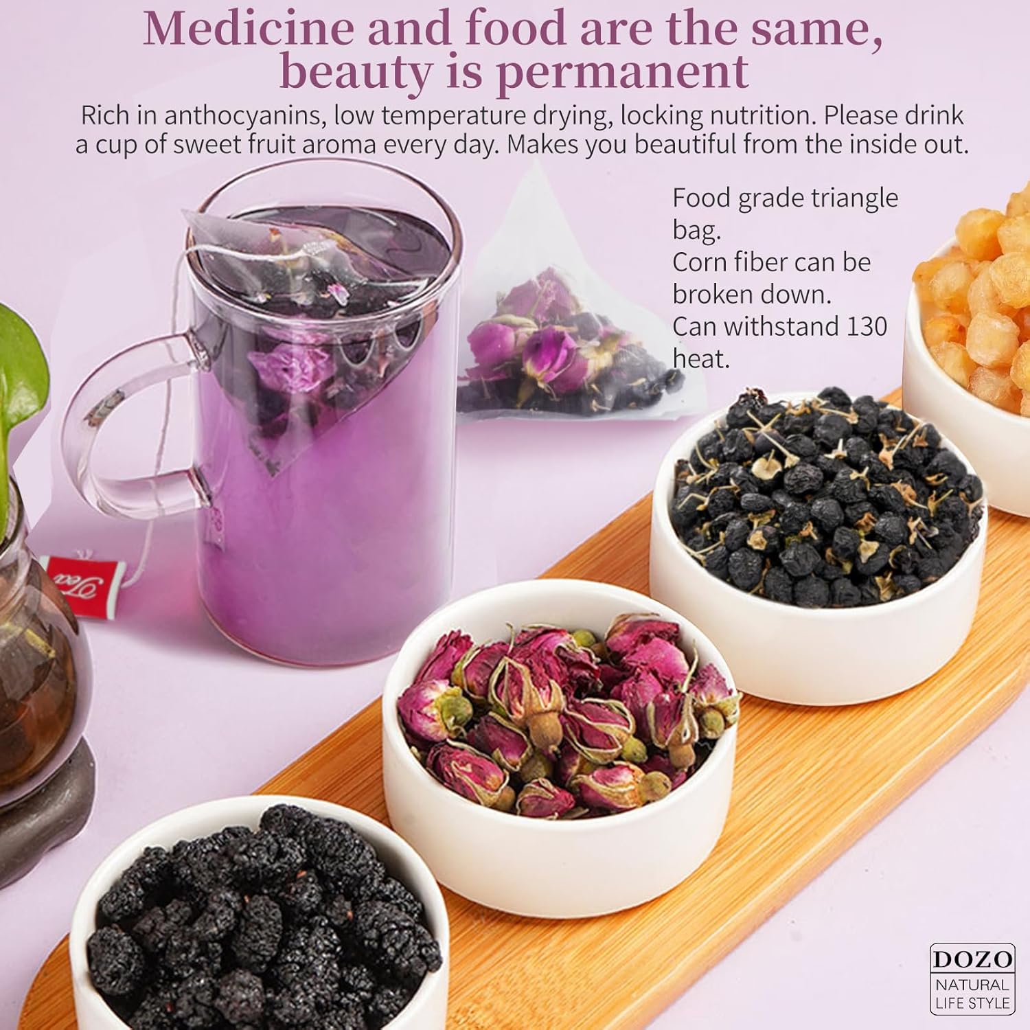 dozo-beauty-tea-bags-with-black-mulberries-rose-and-wolfberry---635oz180g-30-bags---herbal-tea-for-glowing-skin-and-health-vegan-friendly-beauty-tea-3