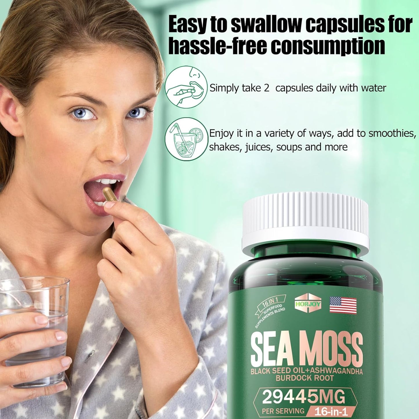 sea-moss-black-seed-oil-ashwagandha-turmeric-bladderwrack-burdock-vitamin-c-d3-elderberry-manuka-yellow-dock-iodine-chlorophyll-acv---60-day-supply---12000mg-6000mg-3000mg-1000mg-2000mg-3000mg---immune-support-4