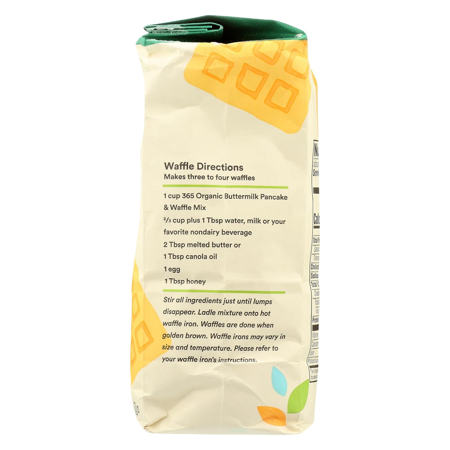 whole-foods-market-organic-buttermilk-pancake-waffle-mix---32-ounce-pack-of-2---365-brand-4