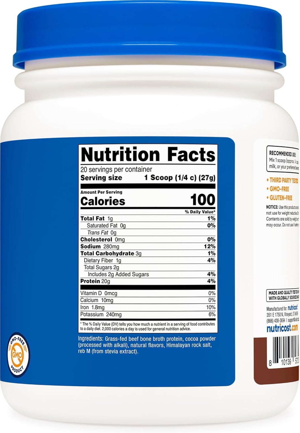 chocolate-beef-bone-broth-protein-powder---20-servings-gluten-free-gmo-free-by-nutricost-5