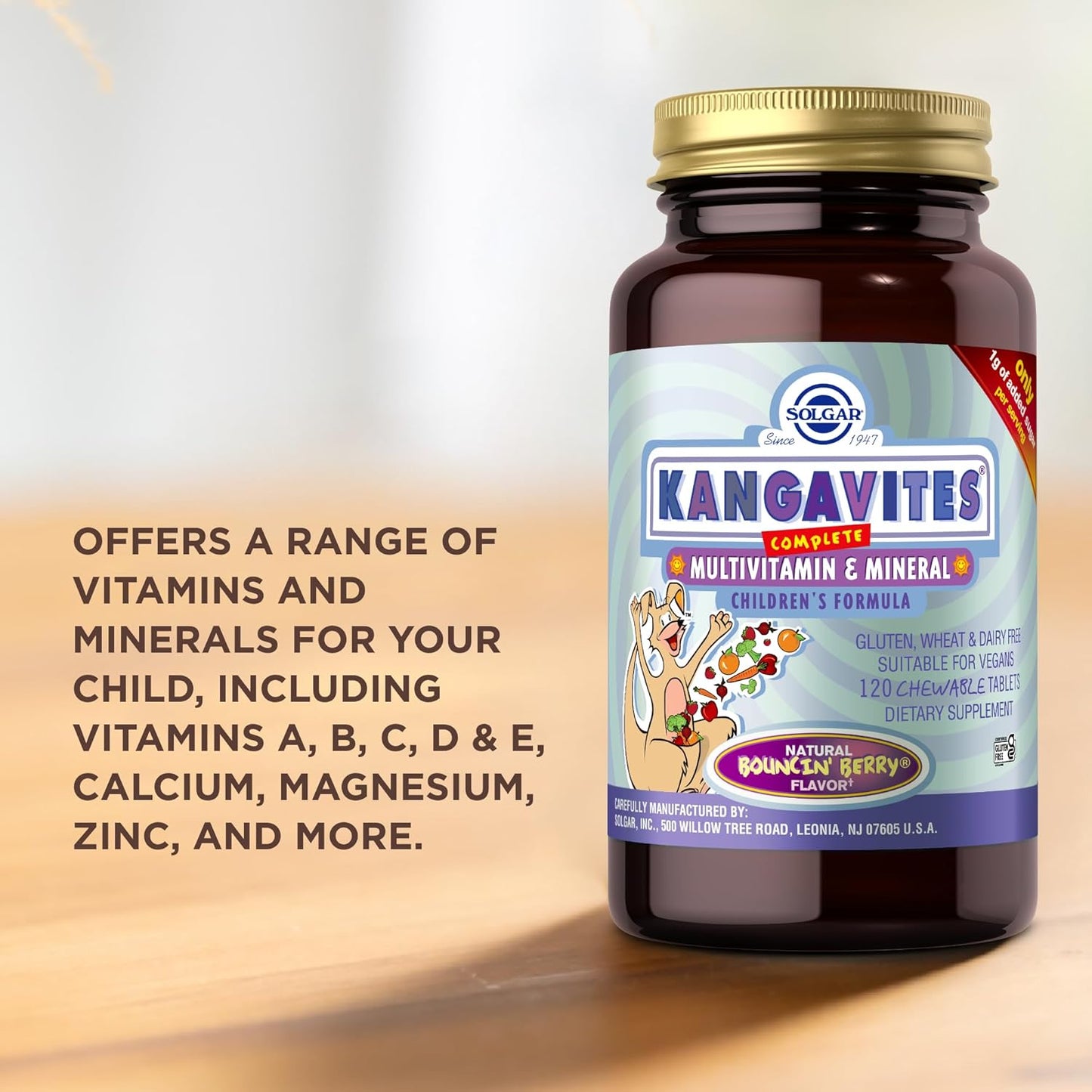 solgar-kangavites-bouncin-berry-chewable-tablets---240-count---childrens-vegan-multivitamin-mineral-formula-gluten-free-5